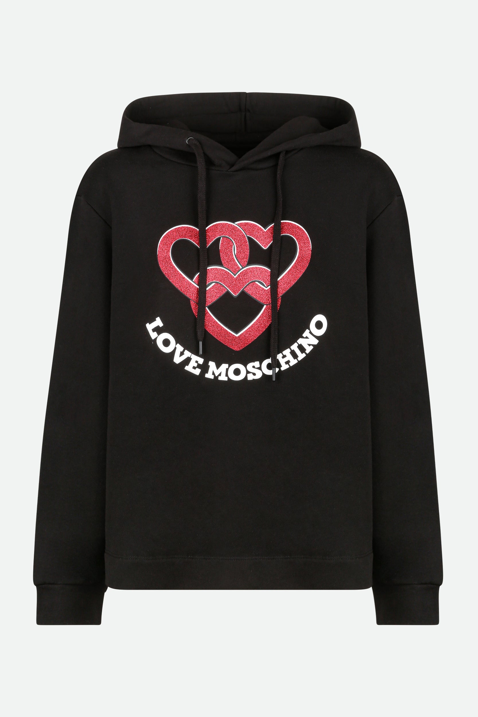 Love moschino mens hoodie hotsell