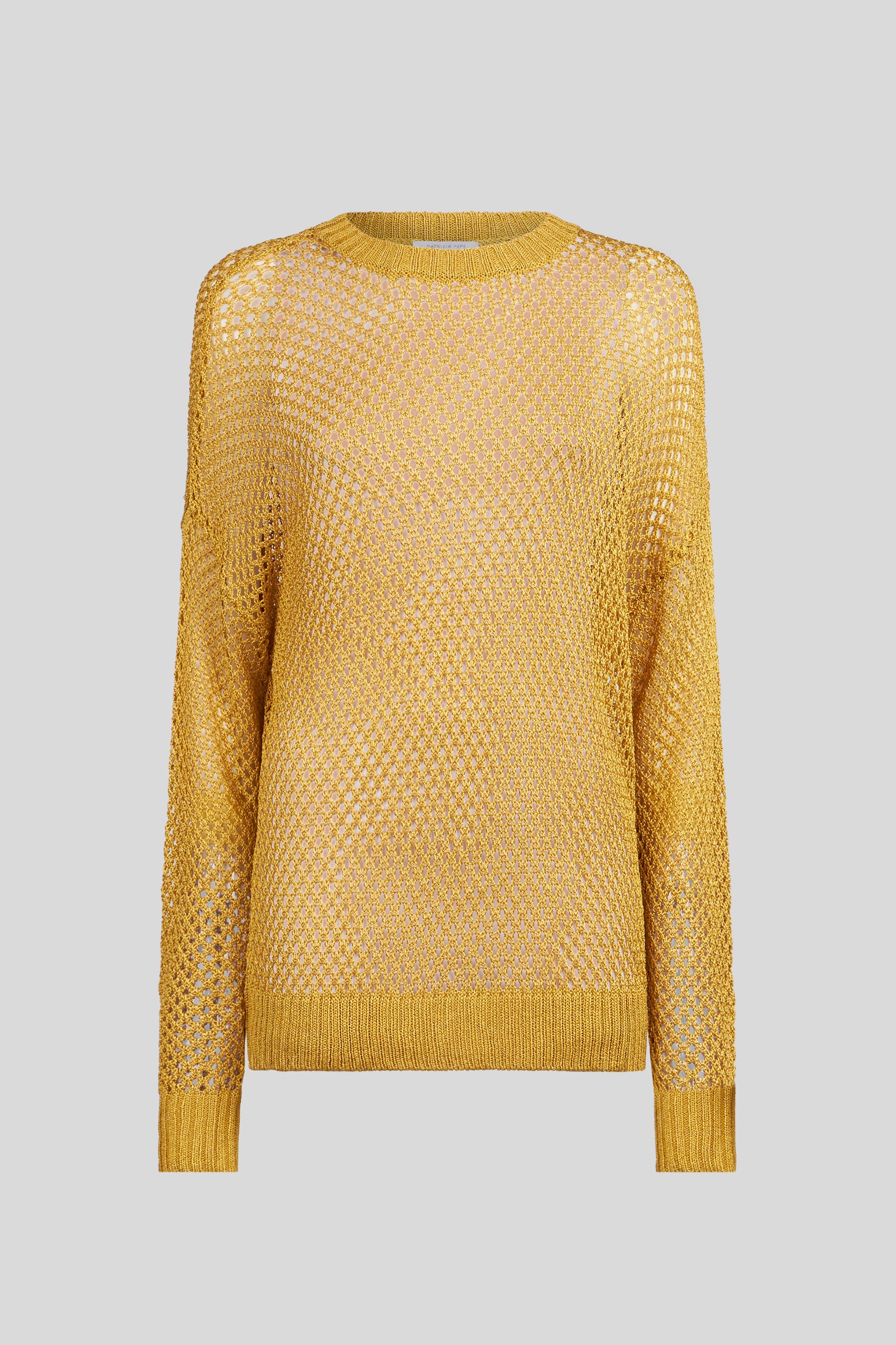 Gold shop mesh sweater