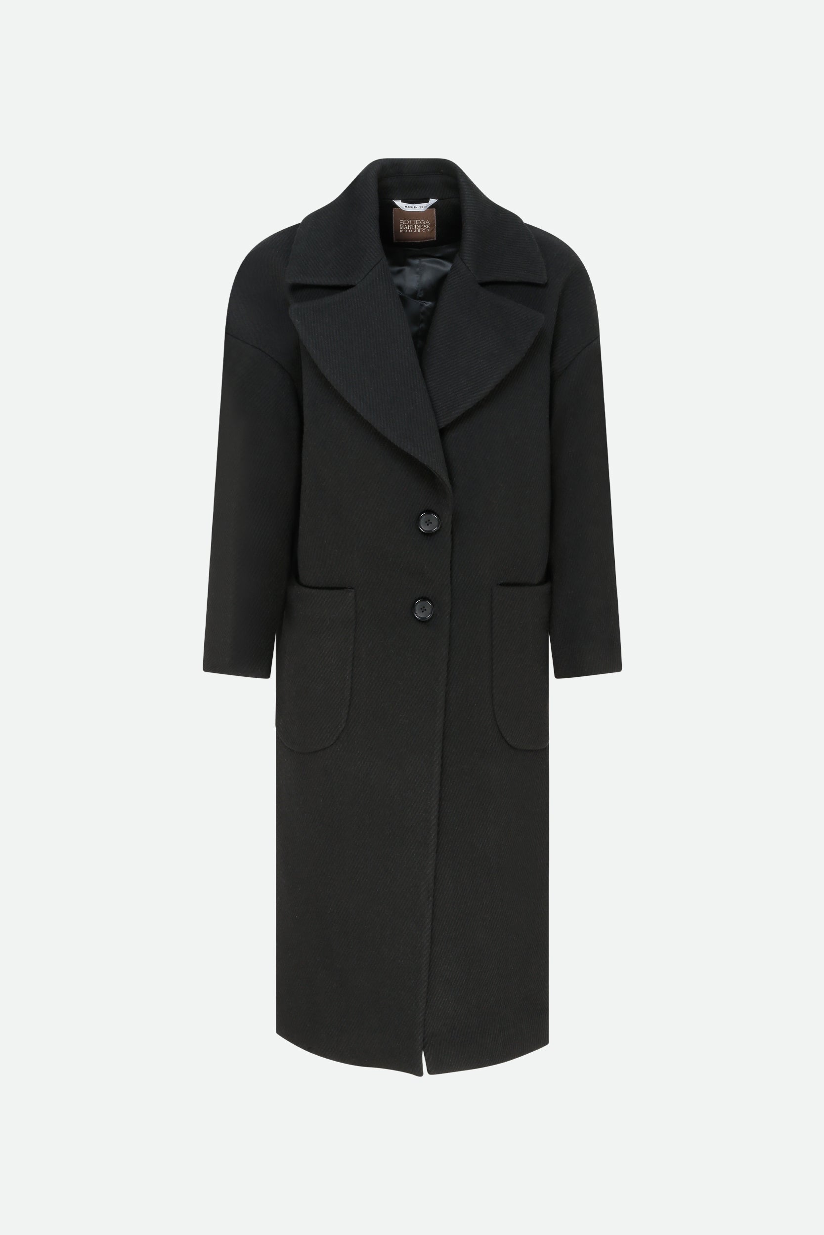 Bottega Martinese Black Coat