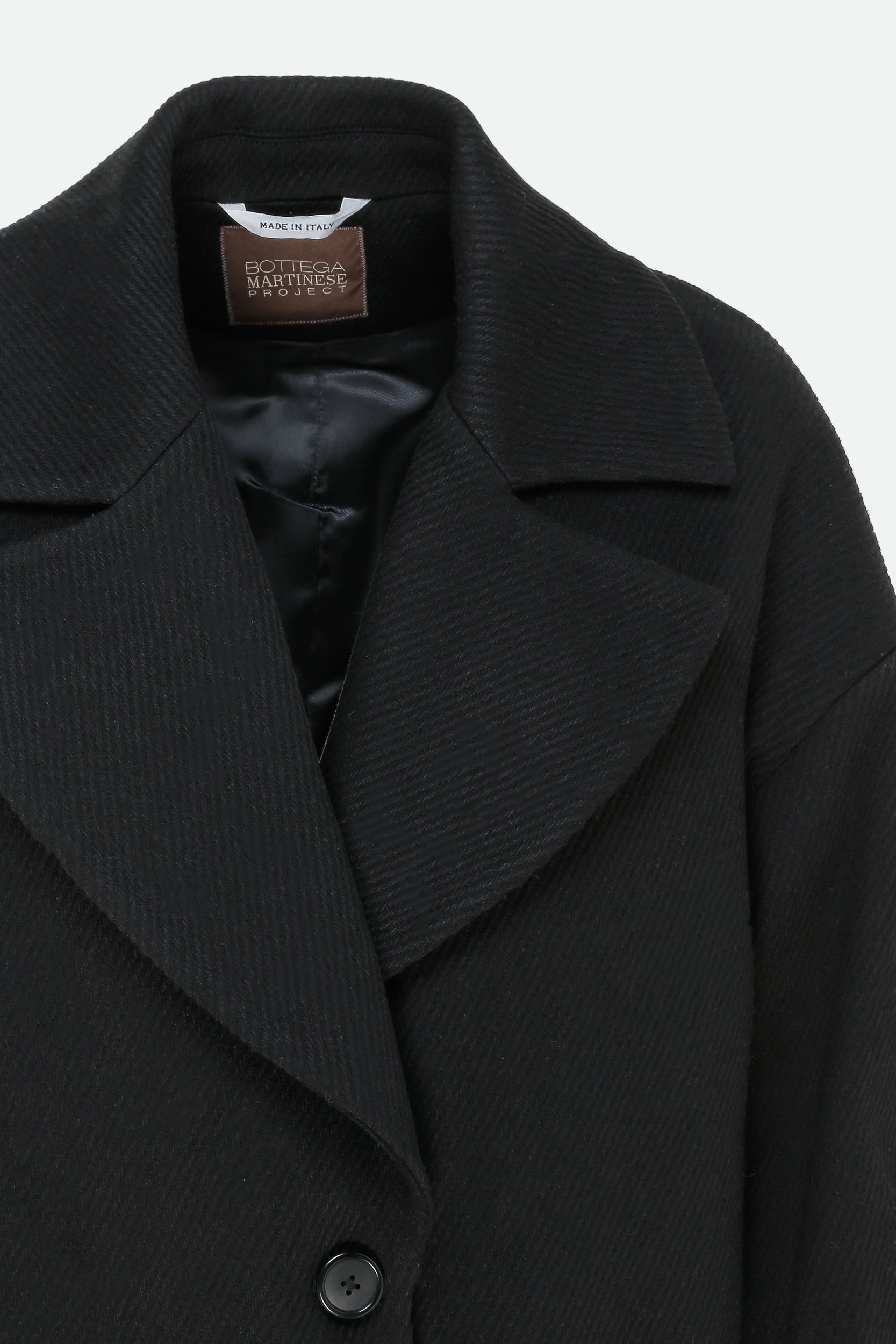 Bottega Martinese Black Coat