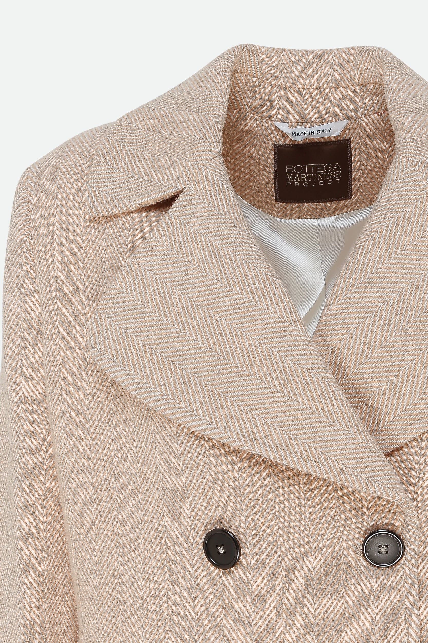 Bottega Martinese Beige Coat