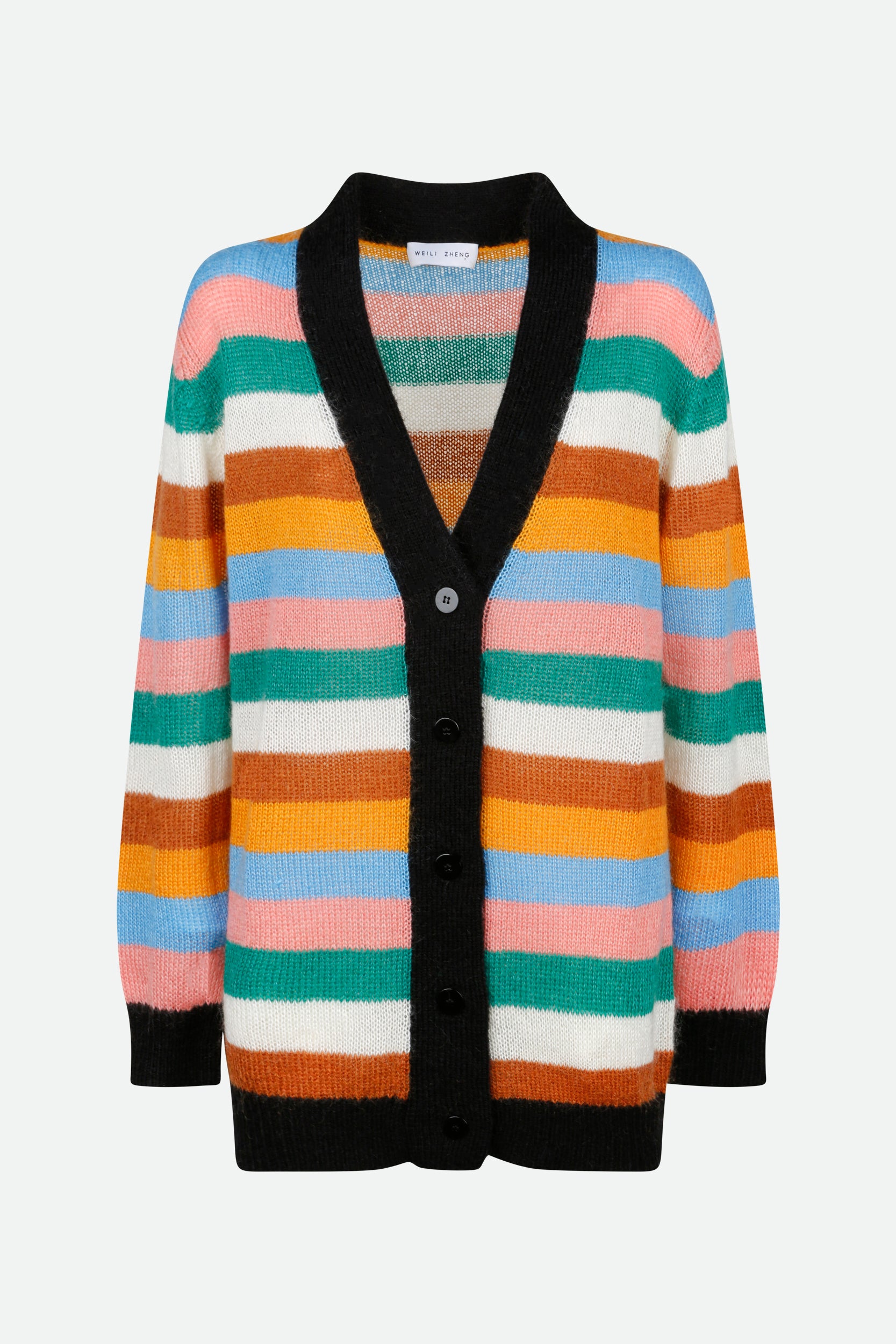 Weili Zheng Multicolored Cardigan