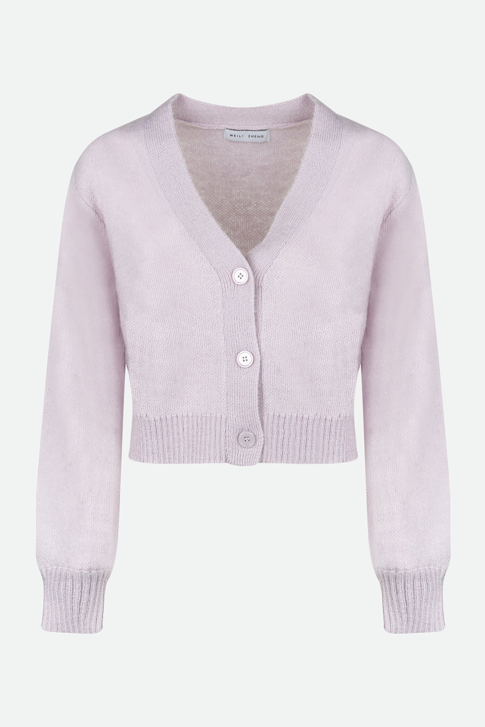 Weili Zheng Lilac Cardigan