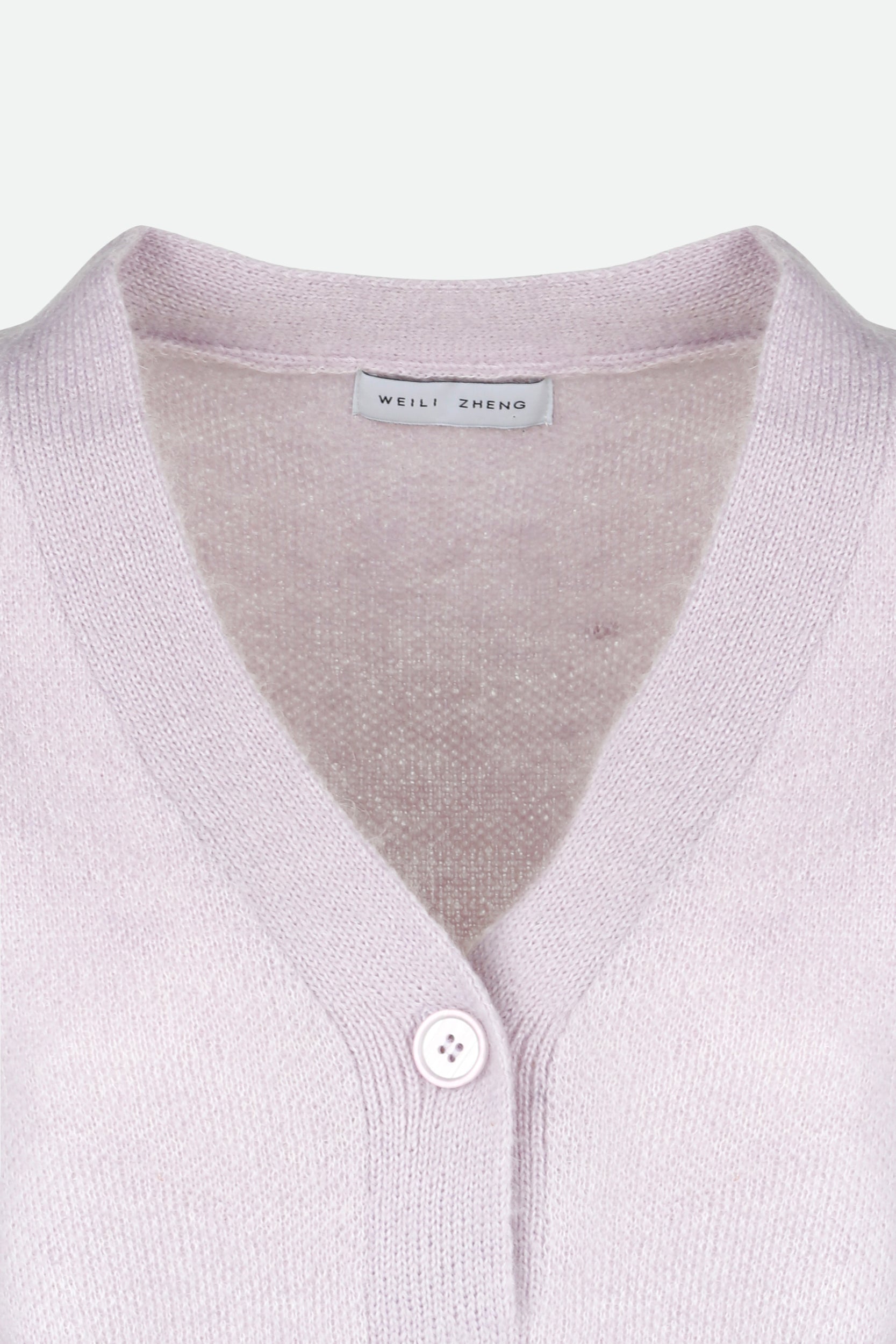 Weili Zheng Lilac Cardigan