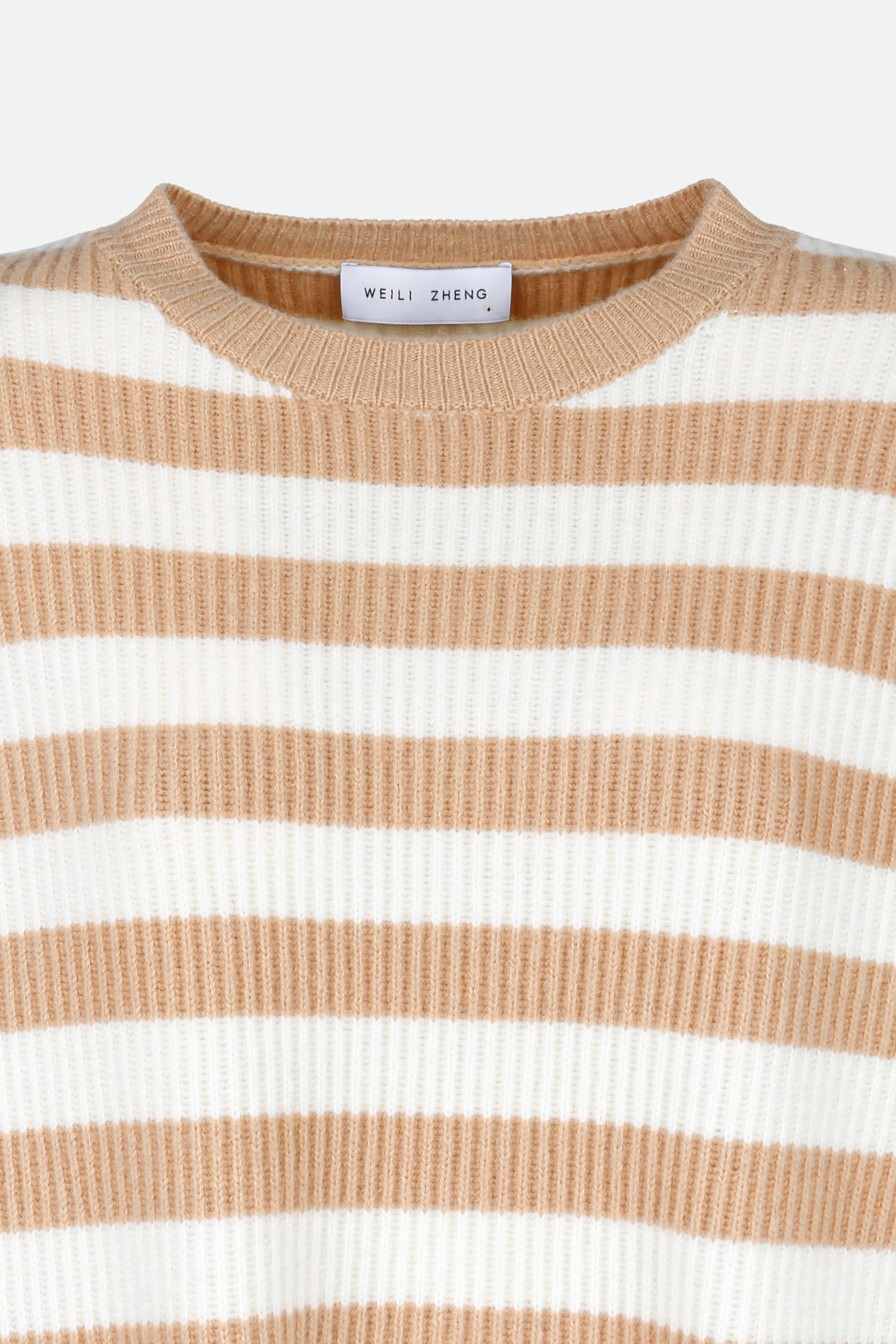 Weili Zheng Multicolored Striped Sweater