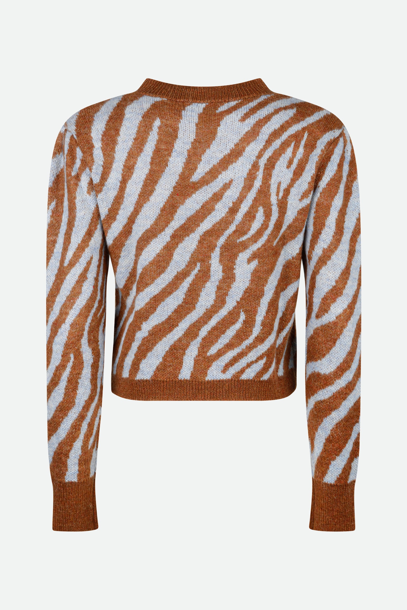 Weili Zheng Multicolored Zebra Pullover