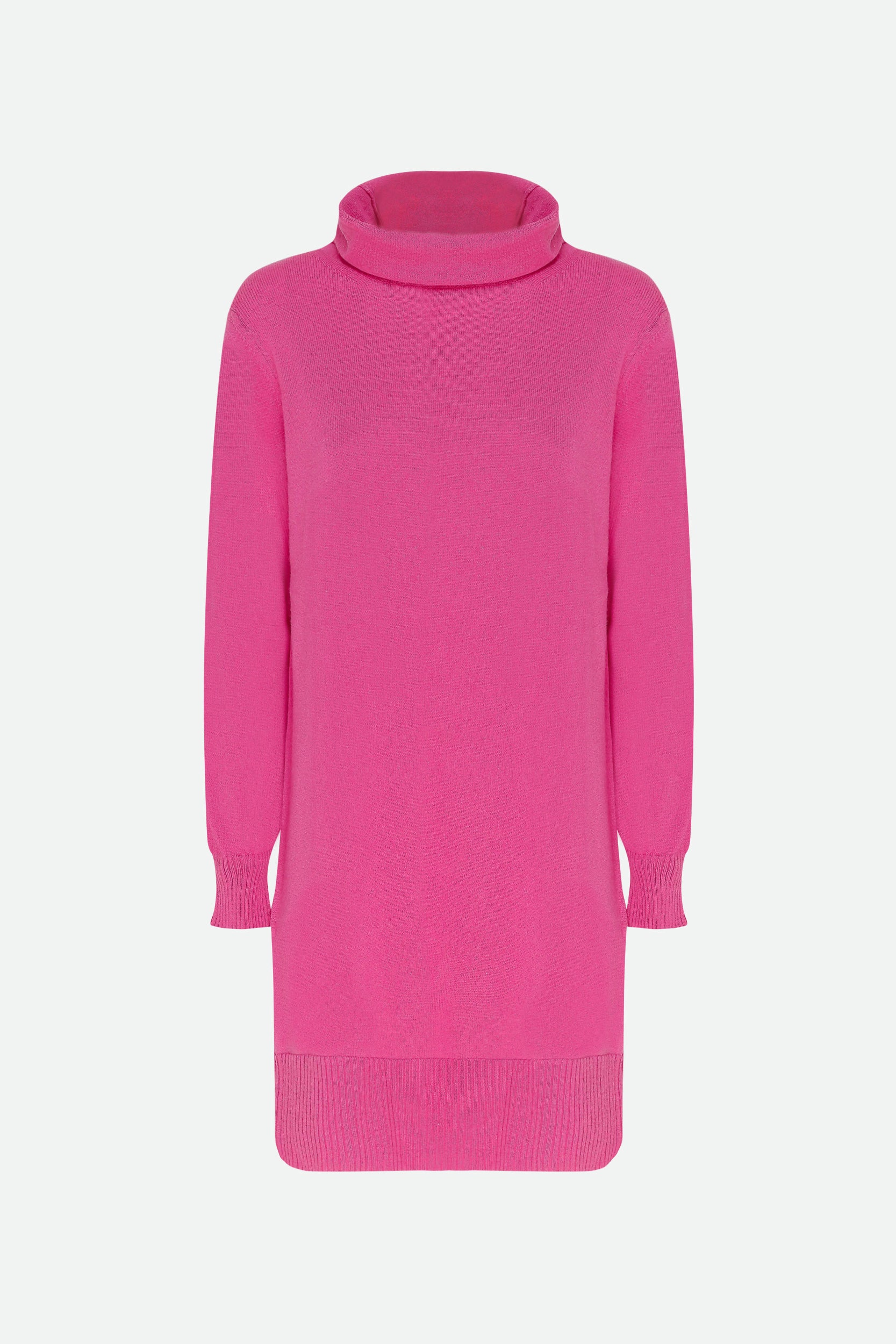 Kangra Fuchsia Wool Dress