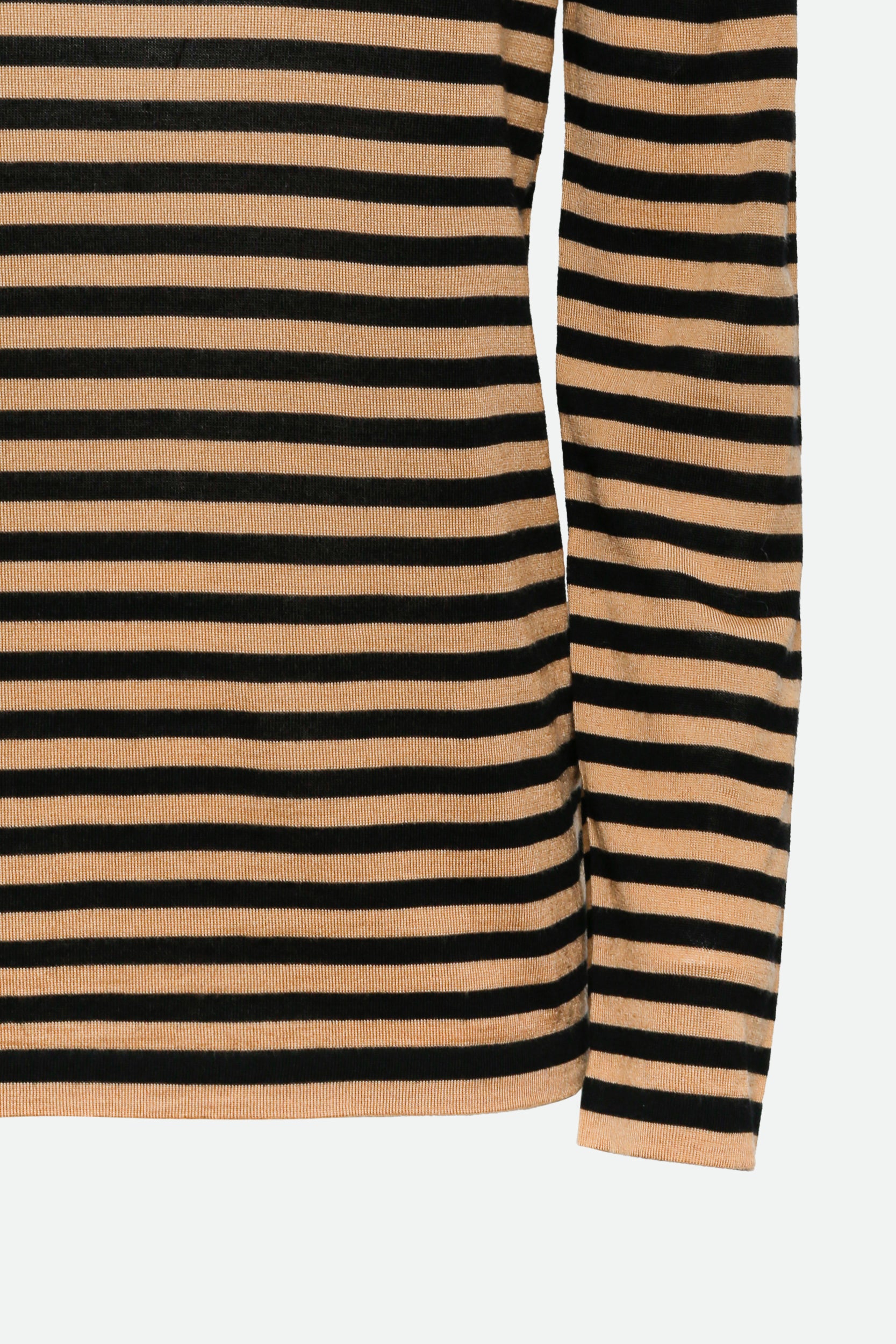 Kangra Multi-Color Striped Turtleneck