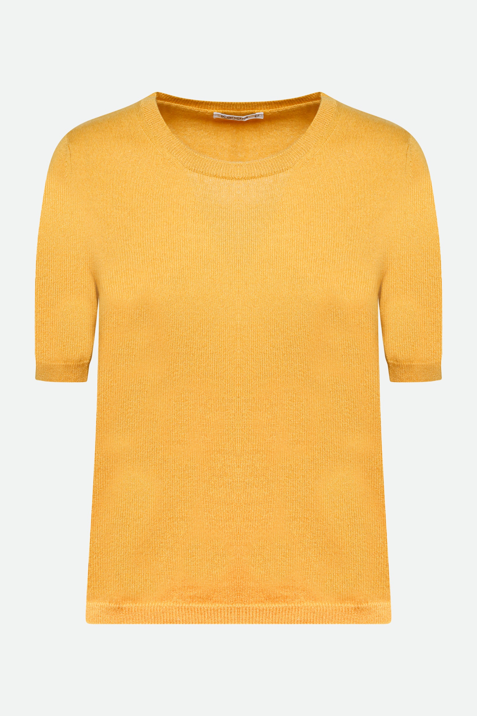 Kandra Yellow Wool T-Shirt