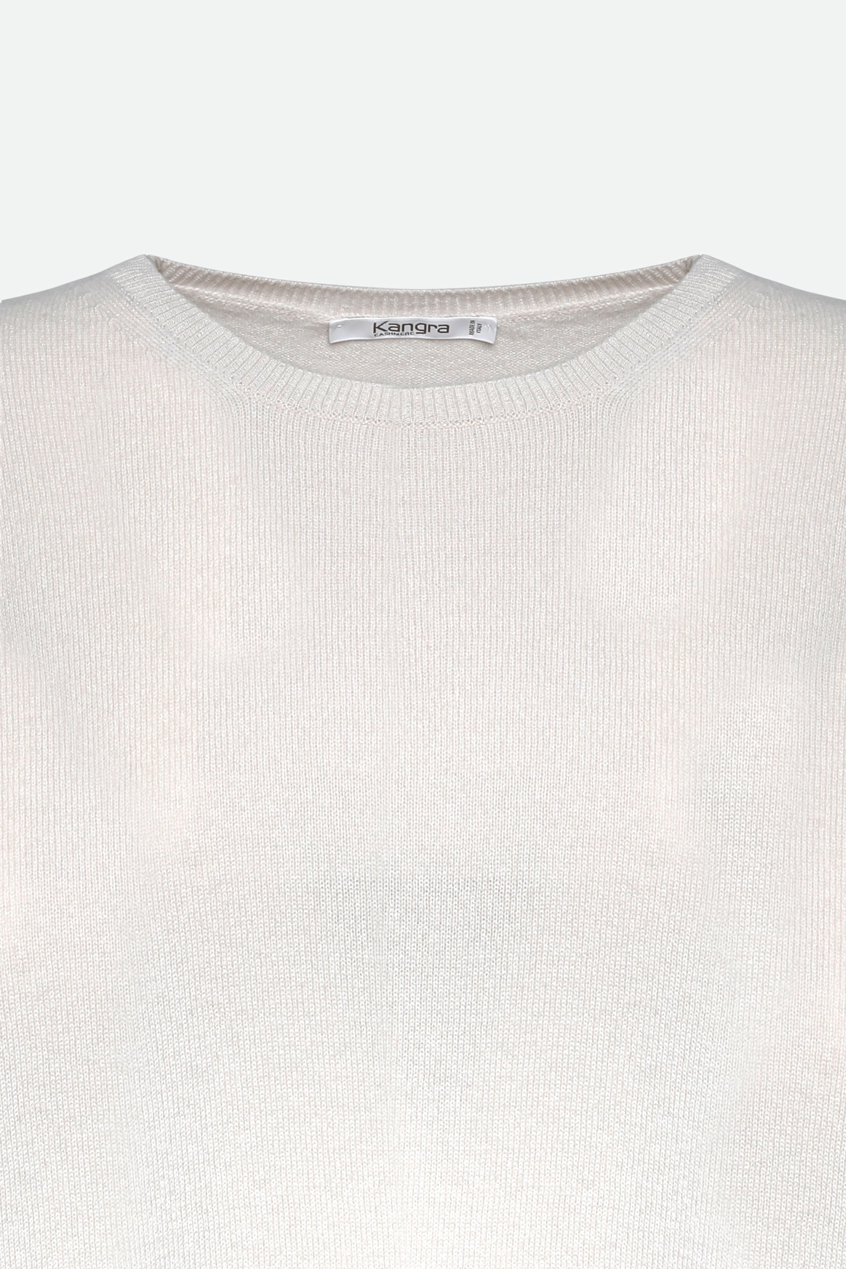 Kangra White Wool Sweater