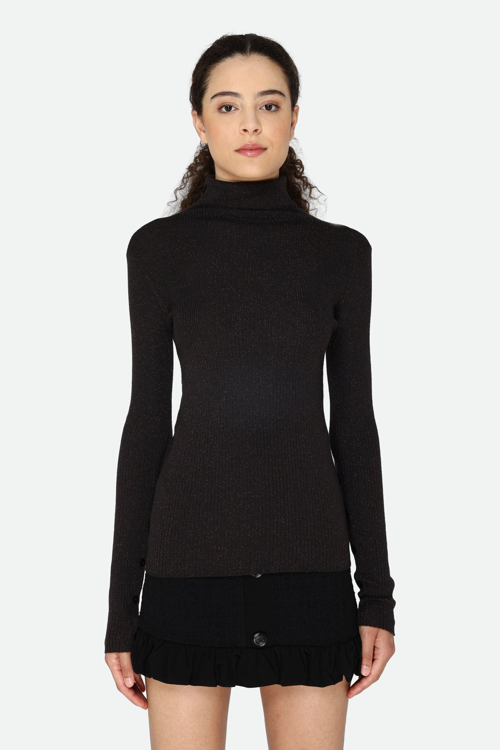 Patrizia Pepe Black Turtleneck