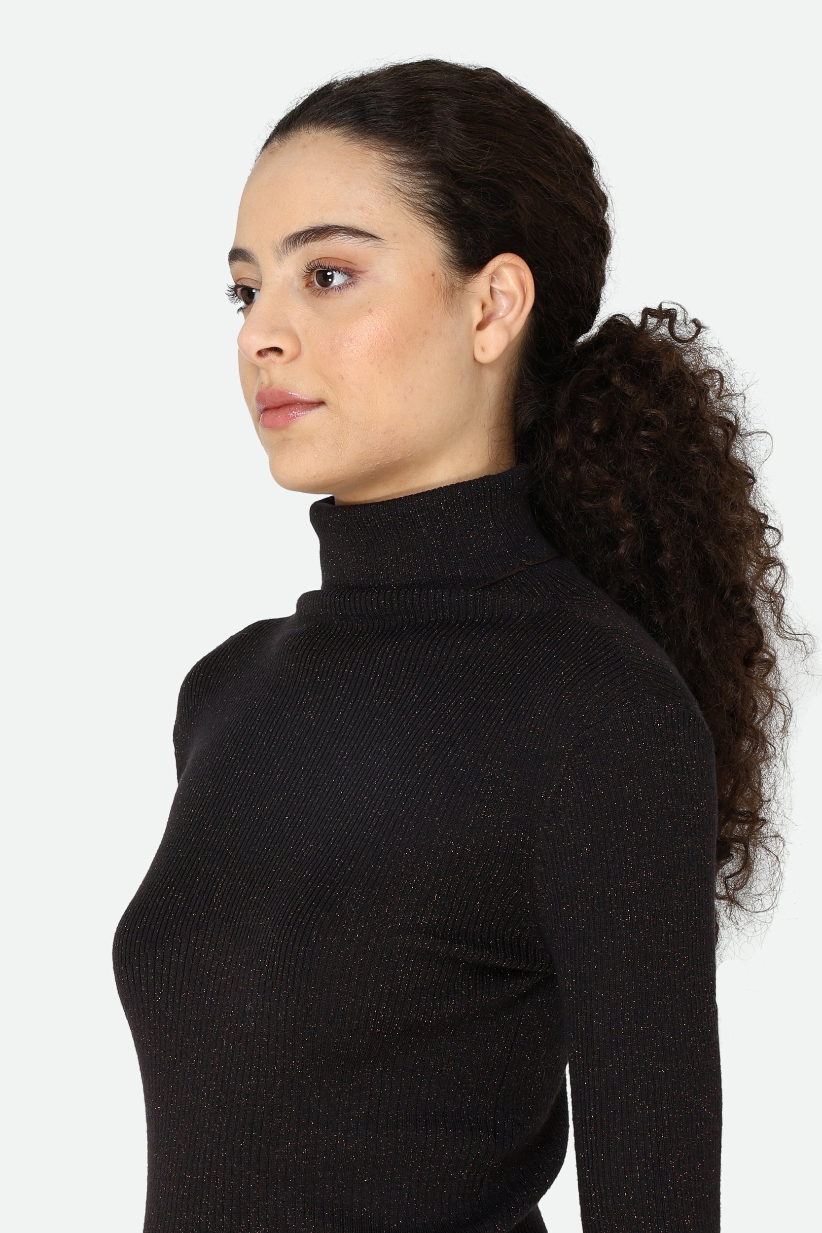 Patrizia Pepe Black Turtleneck