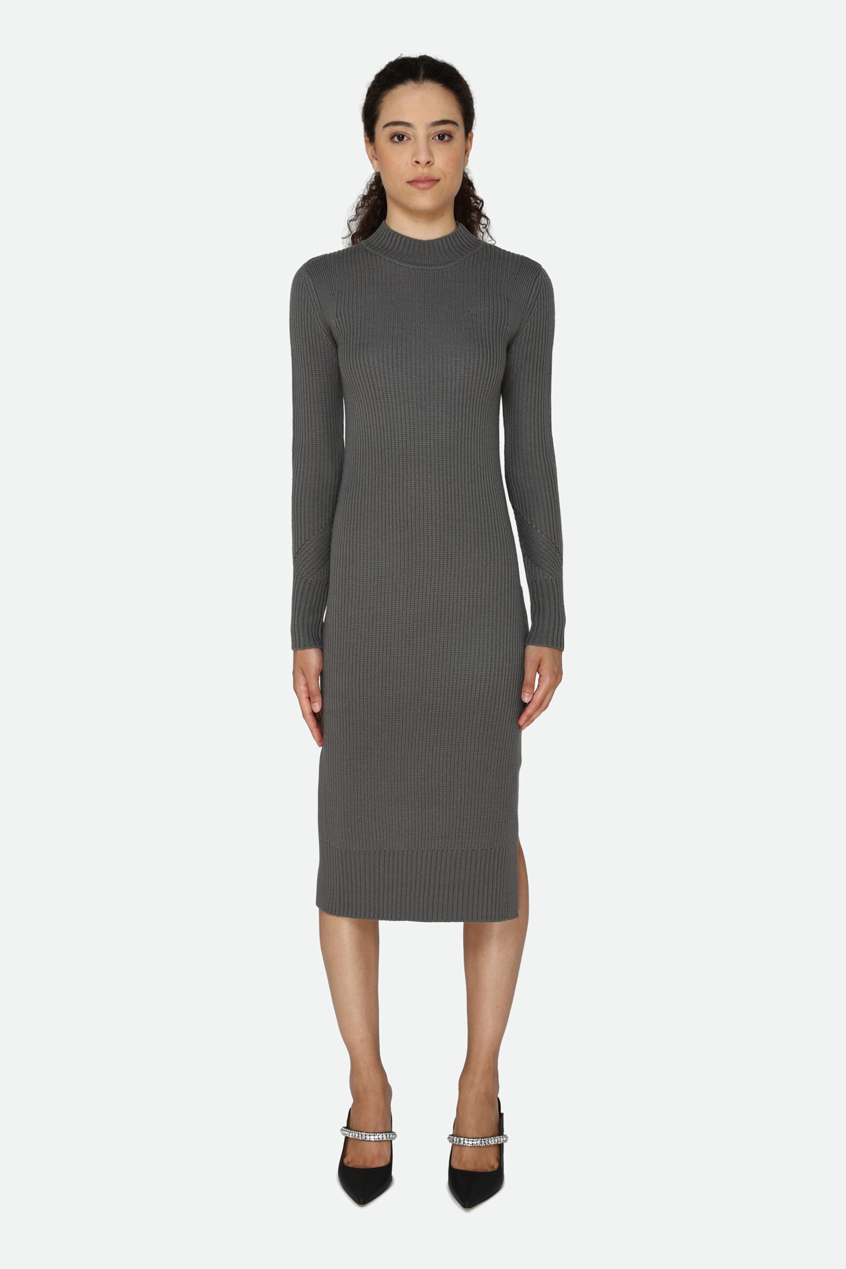 Patrizia Pepe Gray Dress