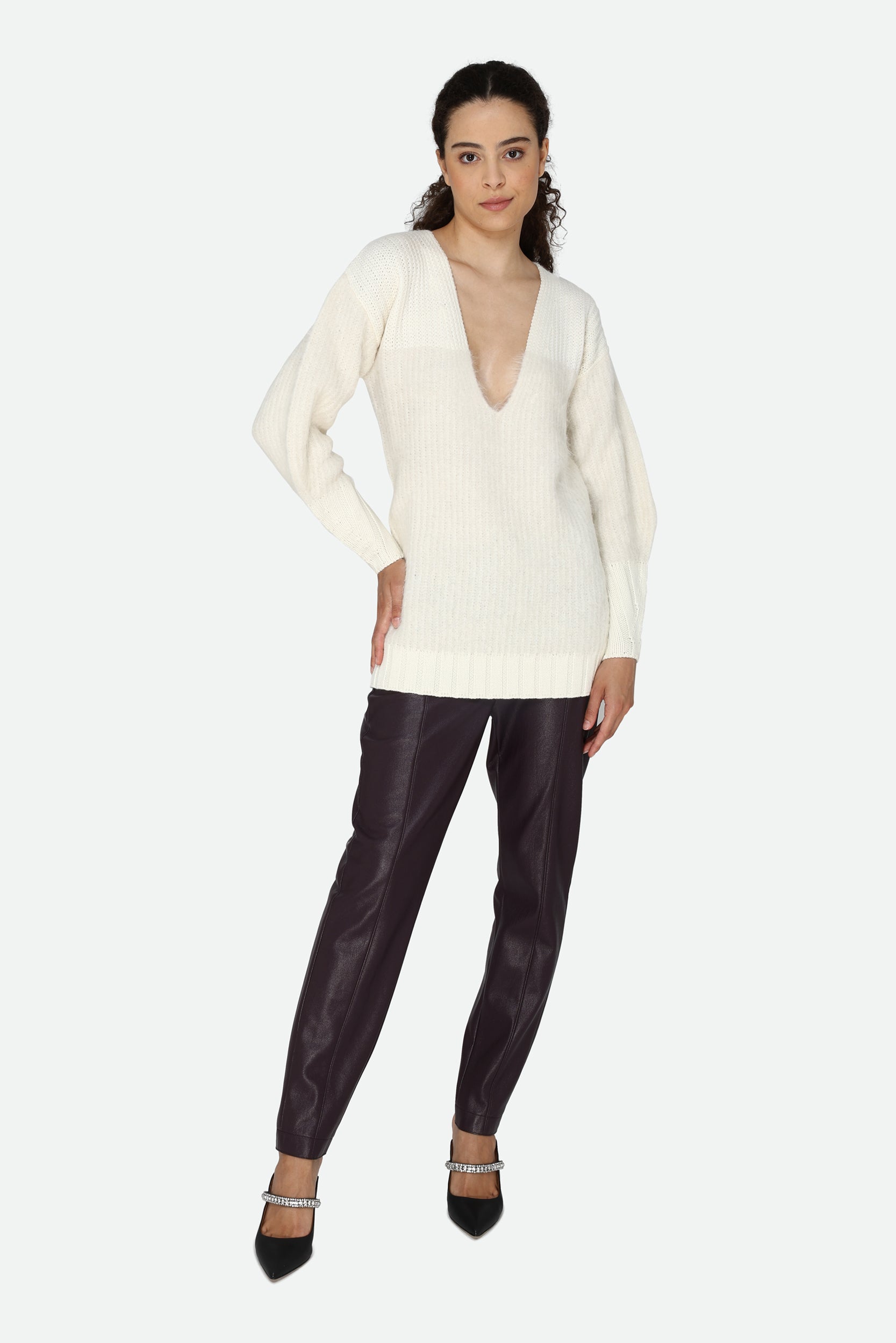 Patrizia Pepe Bianco  Sweater