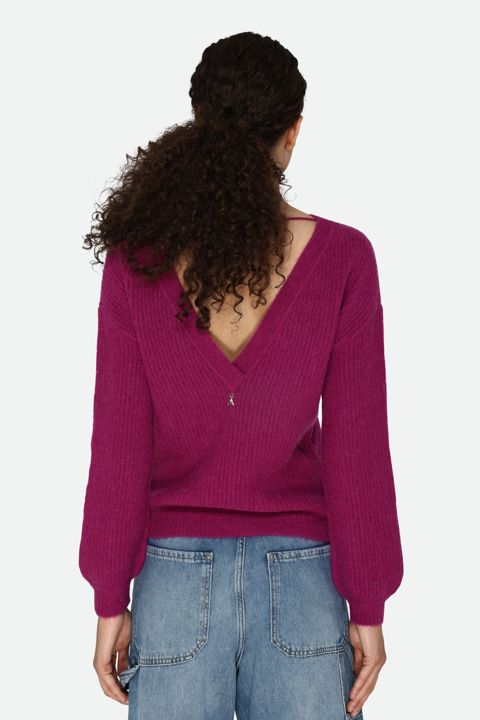 Patrizia Pepe Plum Sweater