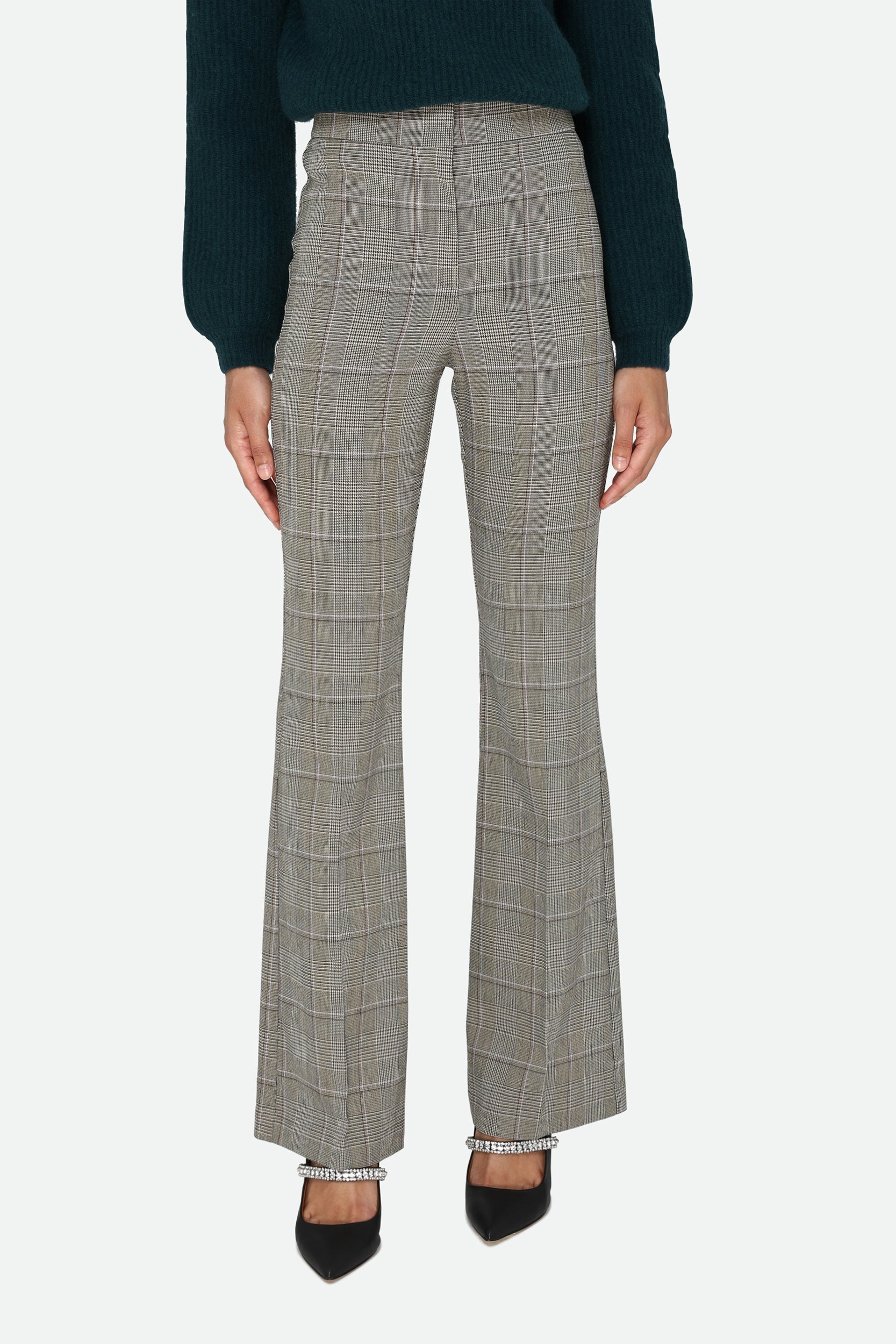 Patrizia Pepe Beige and Black Trousers