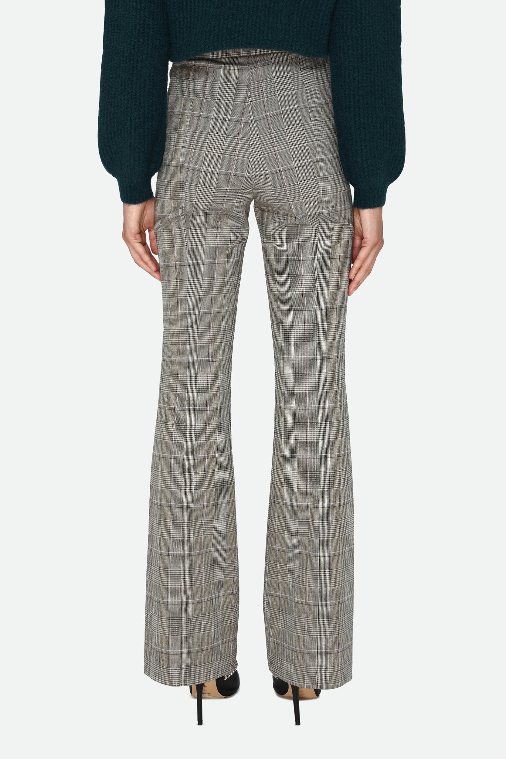 Patrizia Pepe Beige and Black Trousers