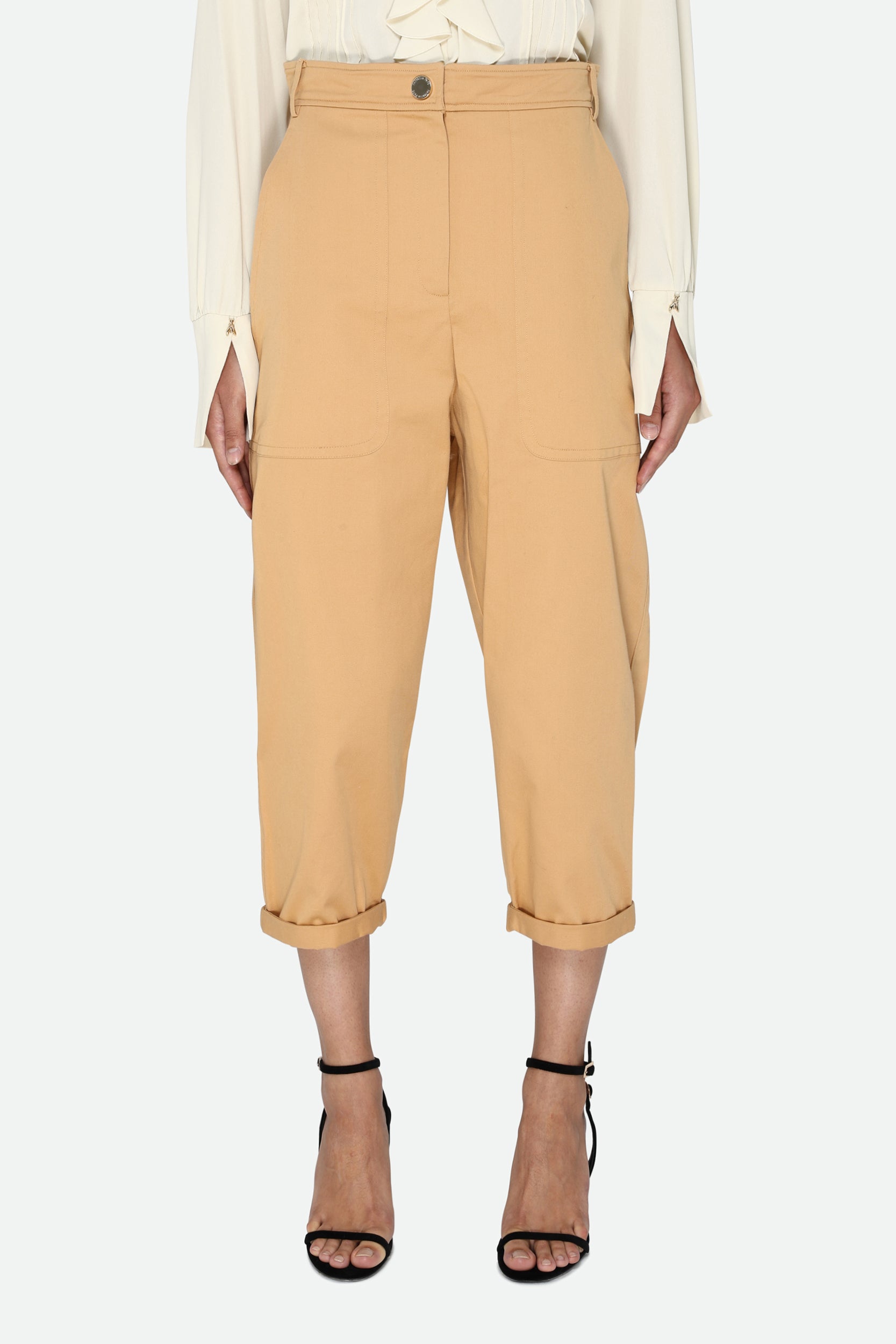 Patrizia Pepe Ochre Trousers