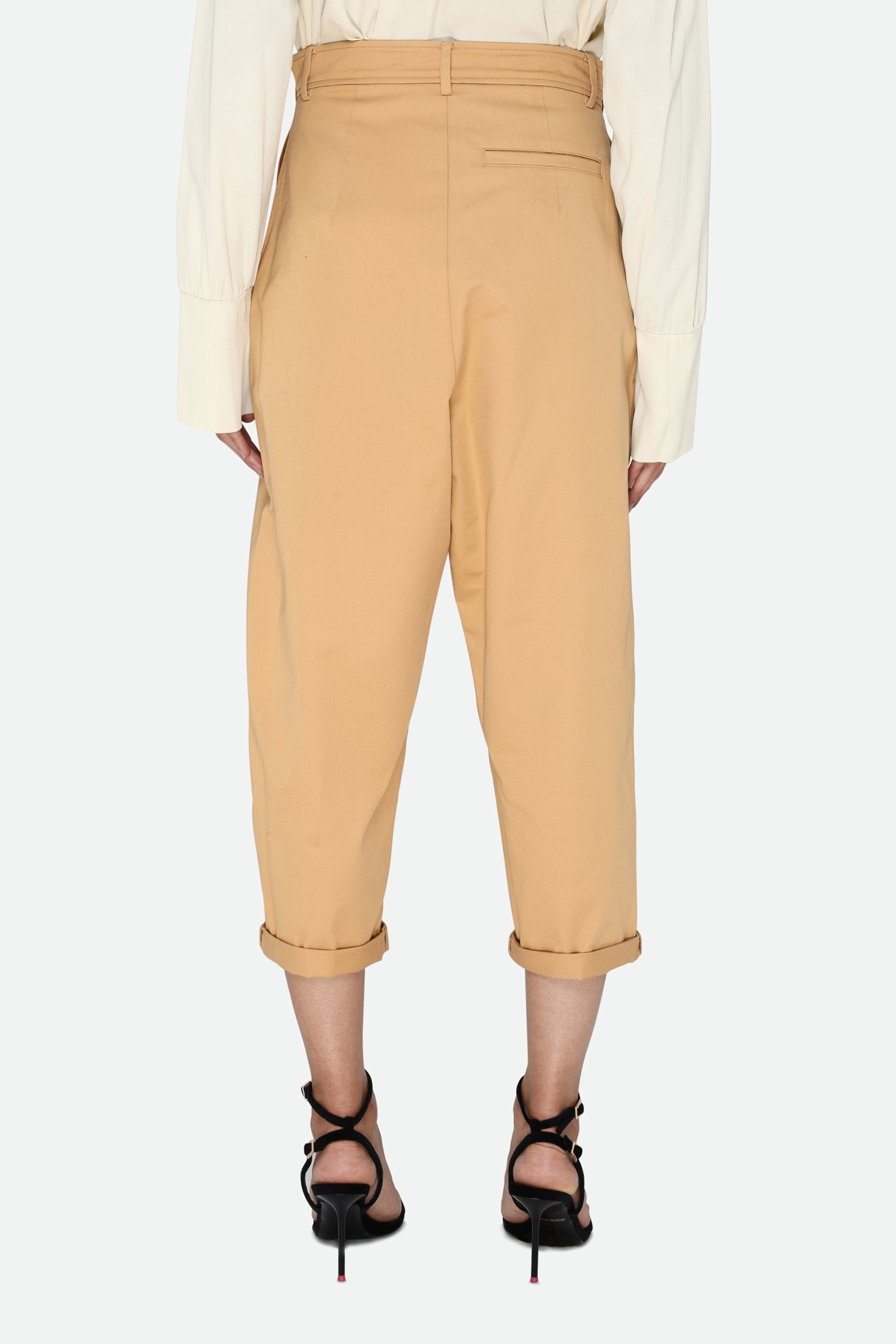 Patrizia Pepe Ochre Trousers