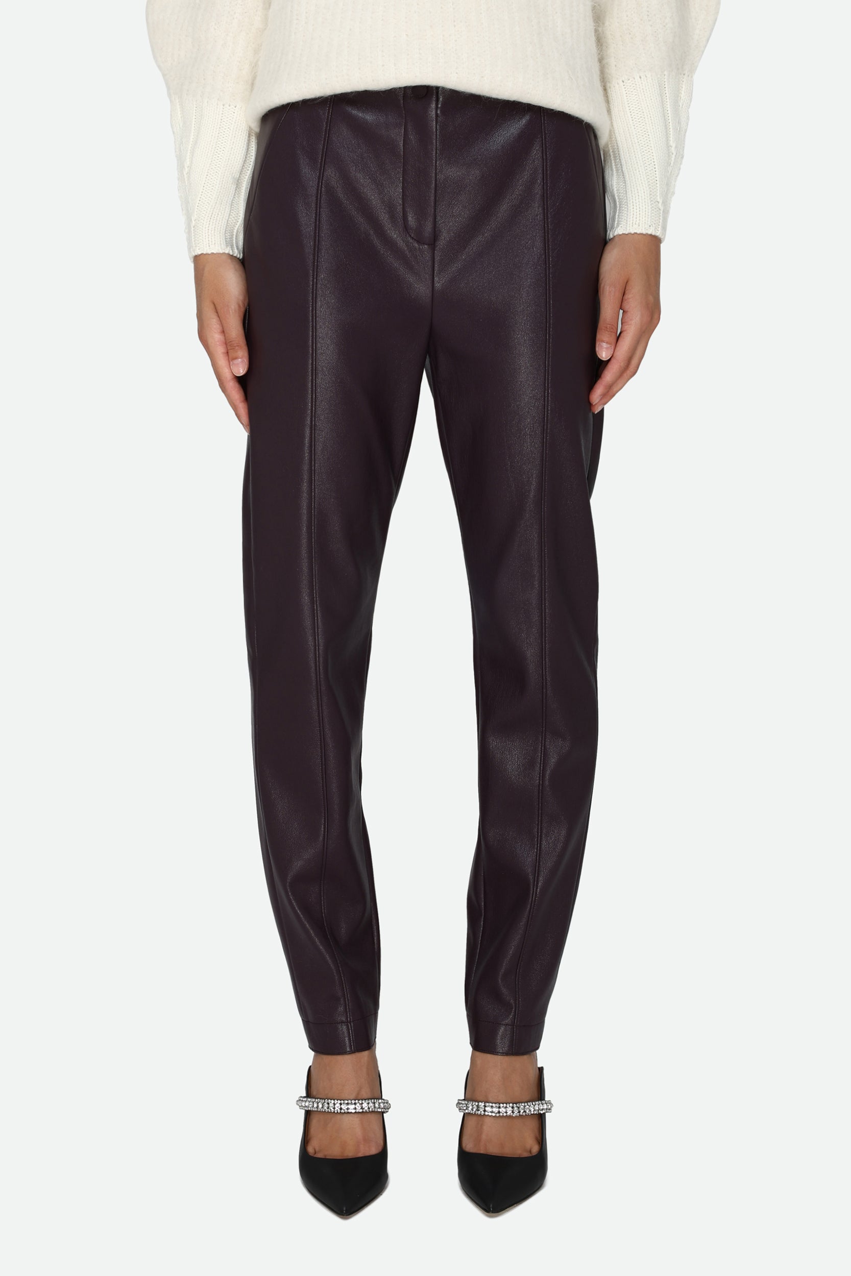 Patrizia Pepe Bordeaux Trousers