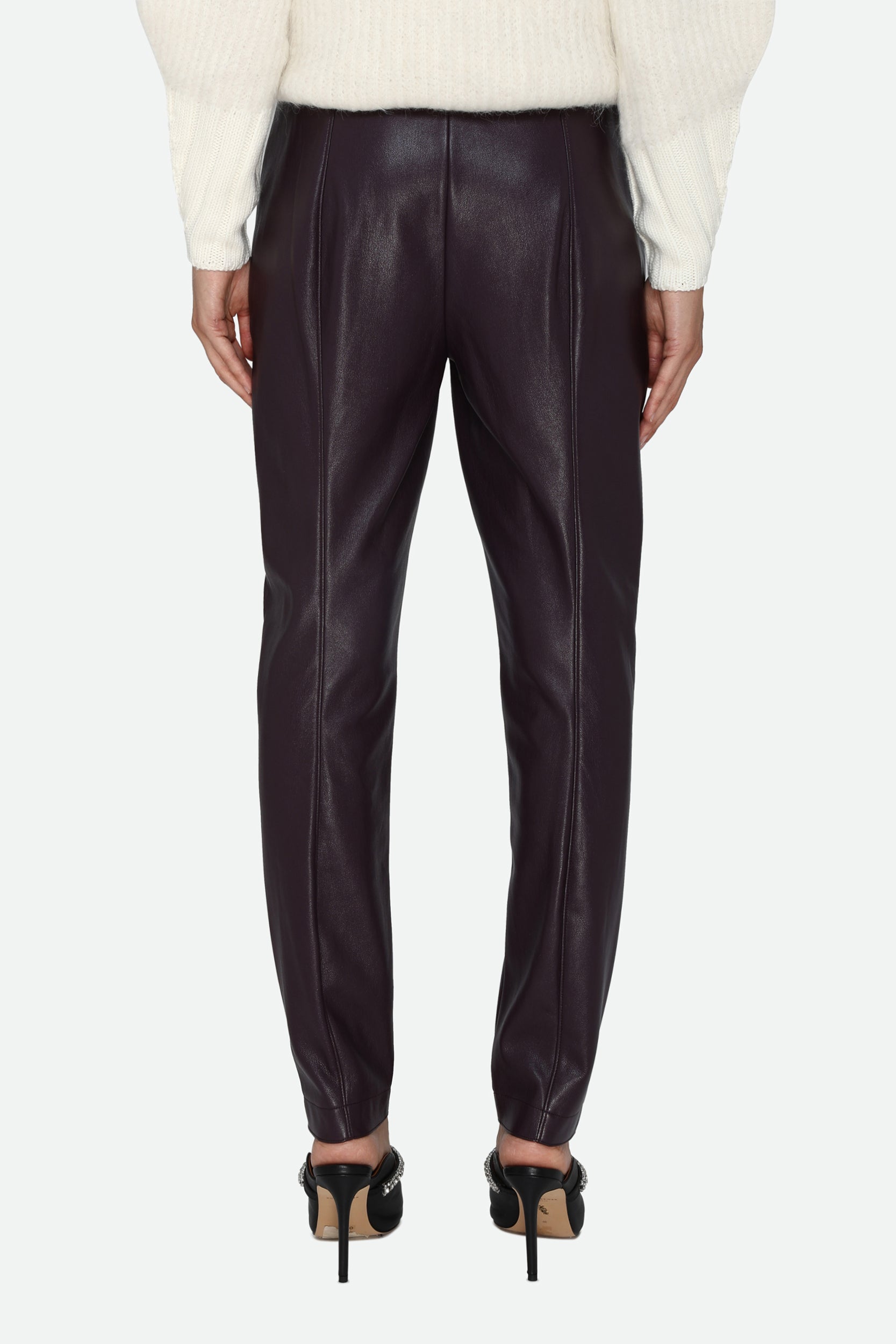 Patrizia Pepe Bordeaux Trousers