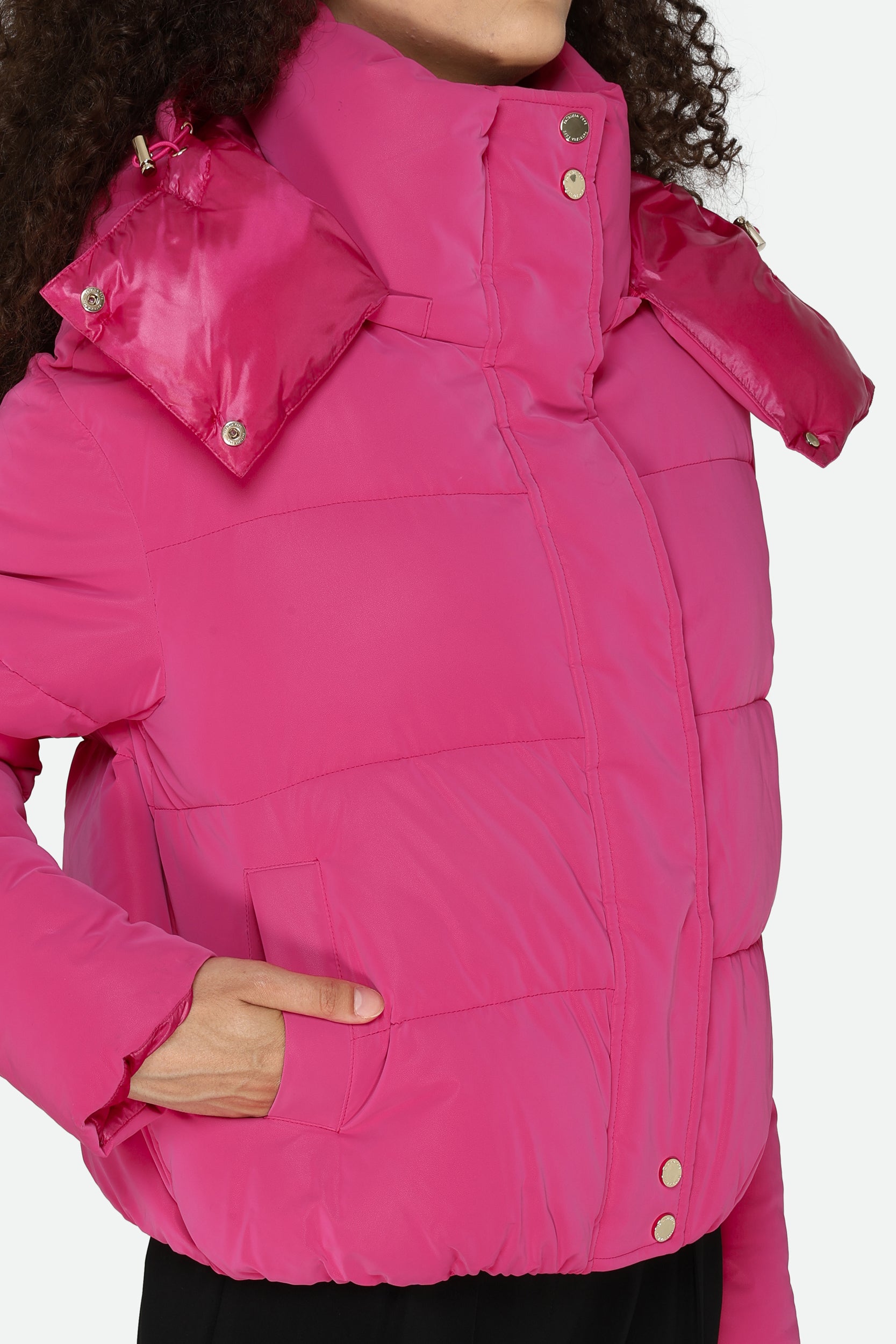 Patrizia Pepe Fuchsia Bomber