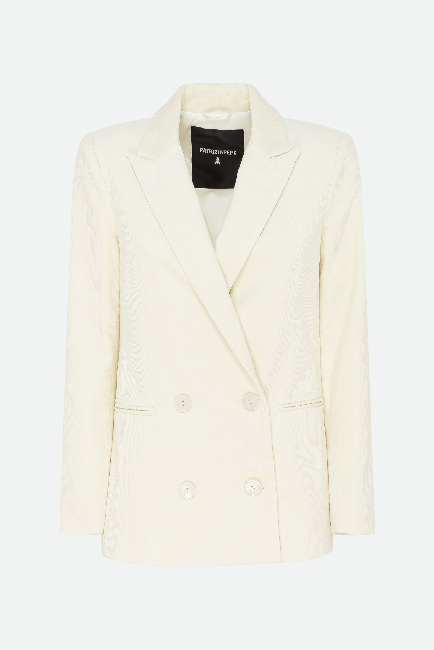 Patrizia Pepe Cream Blazer