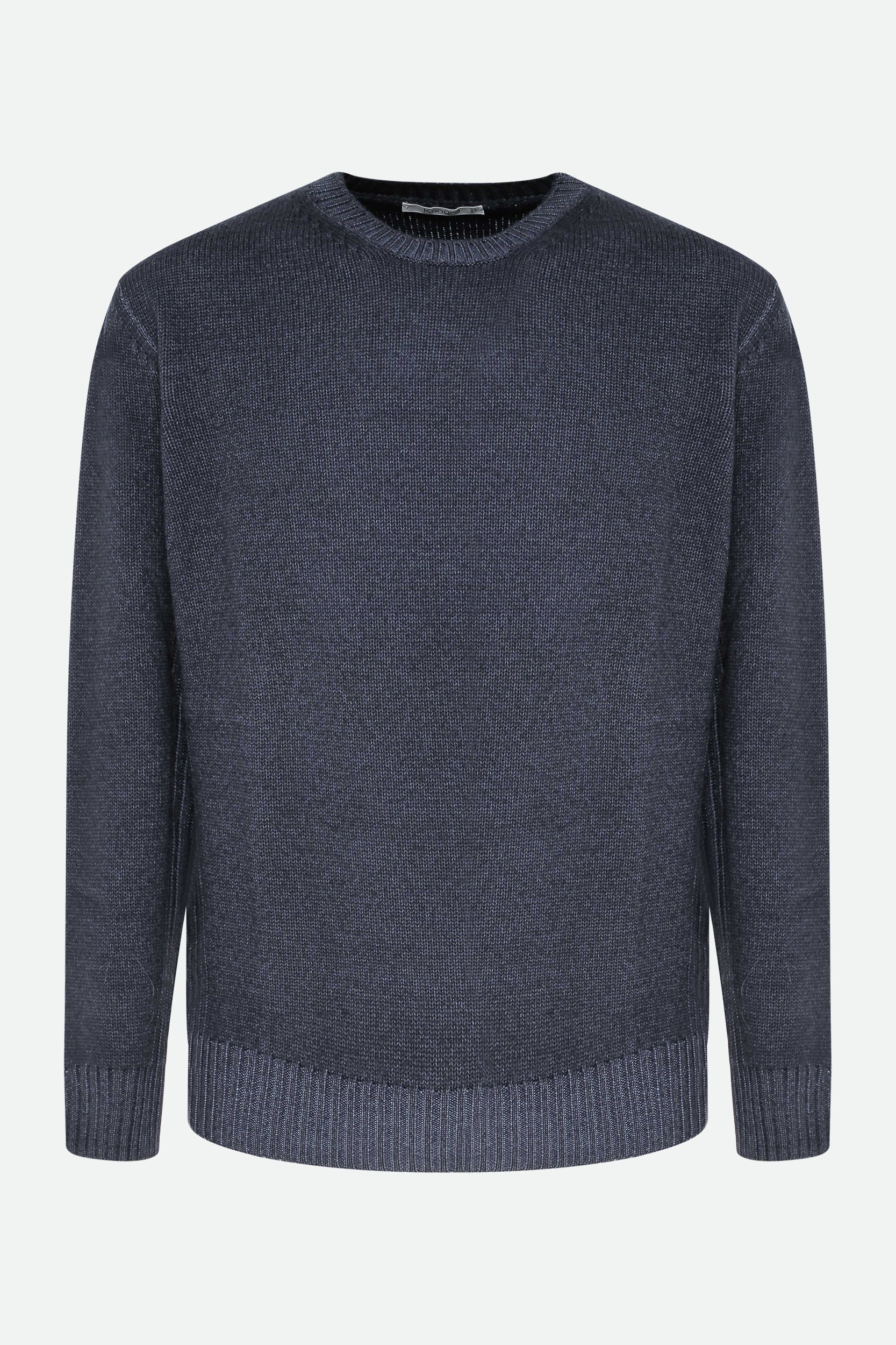 Kandra Navy Wool Sweater