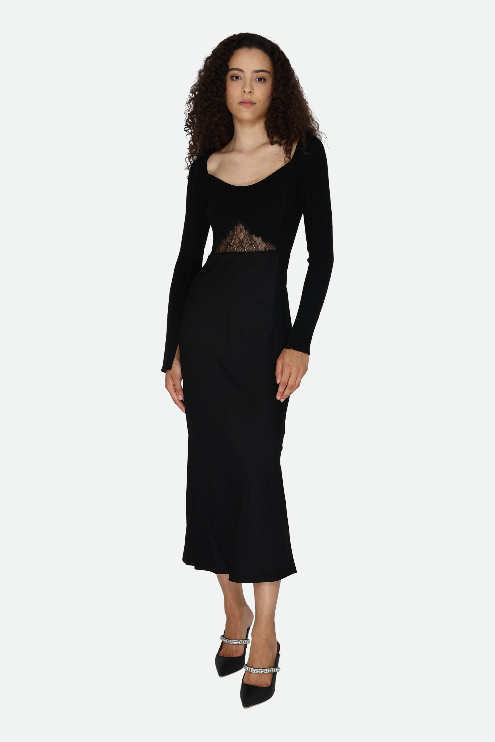 Patrizia Pepe Black Dress