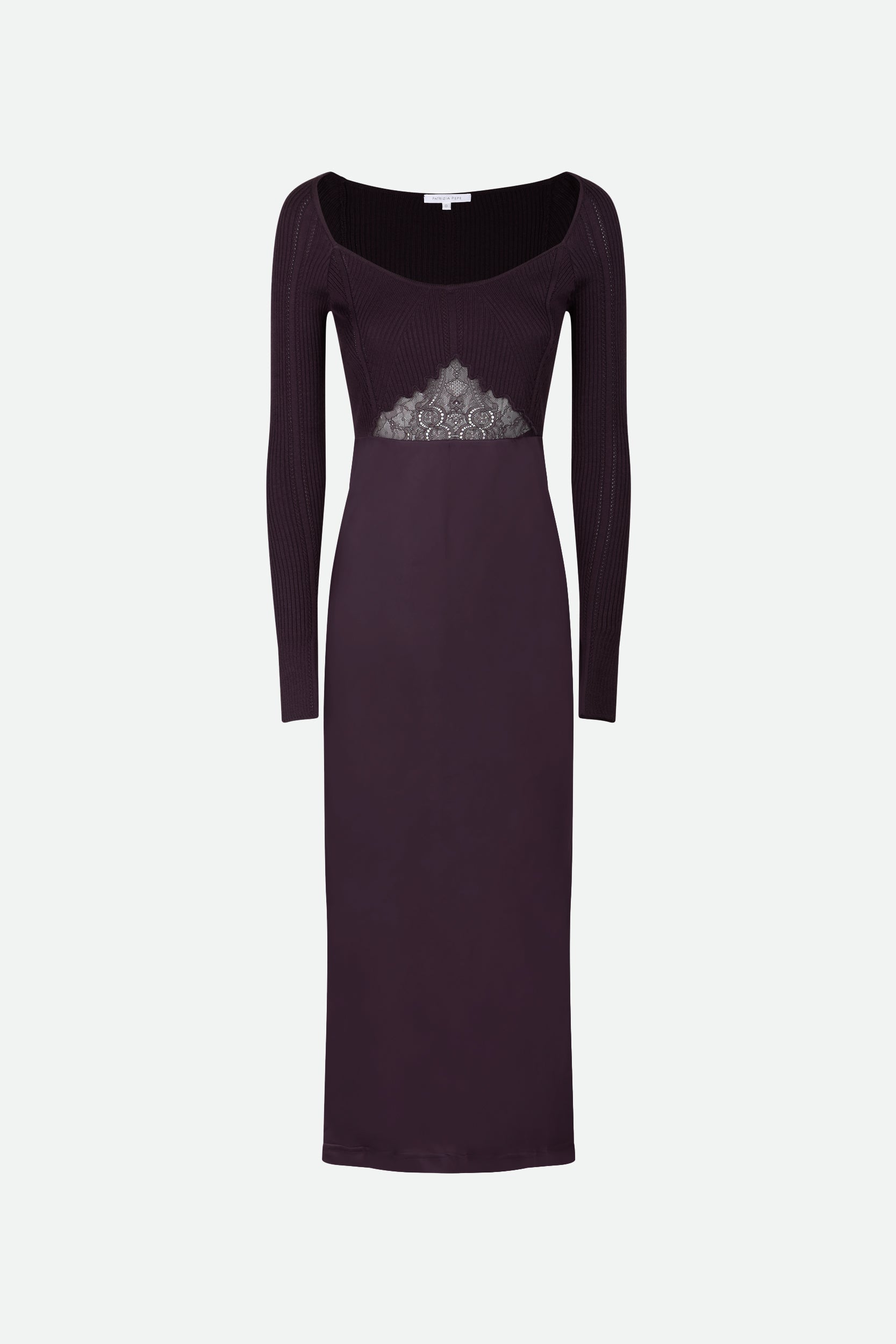 Patrizia Pepe Plum Dress