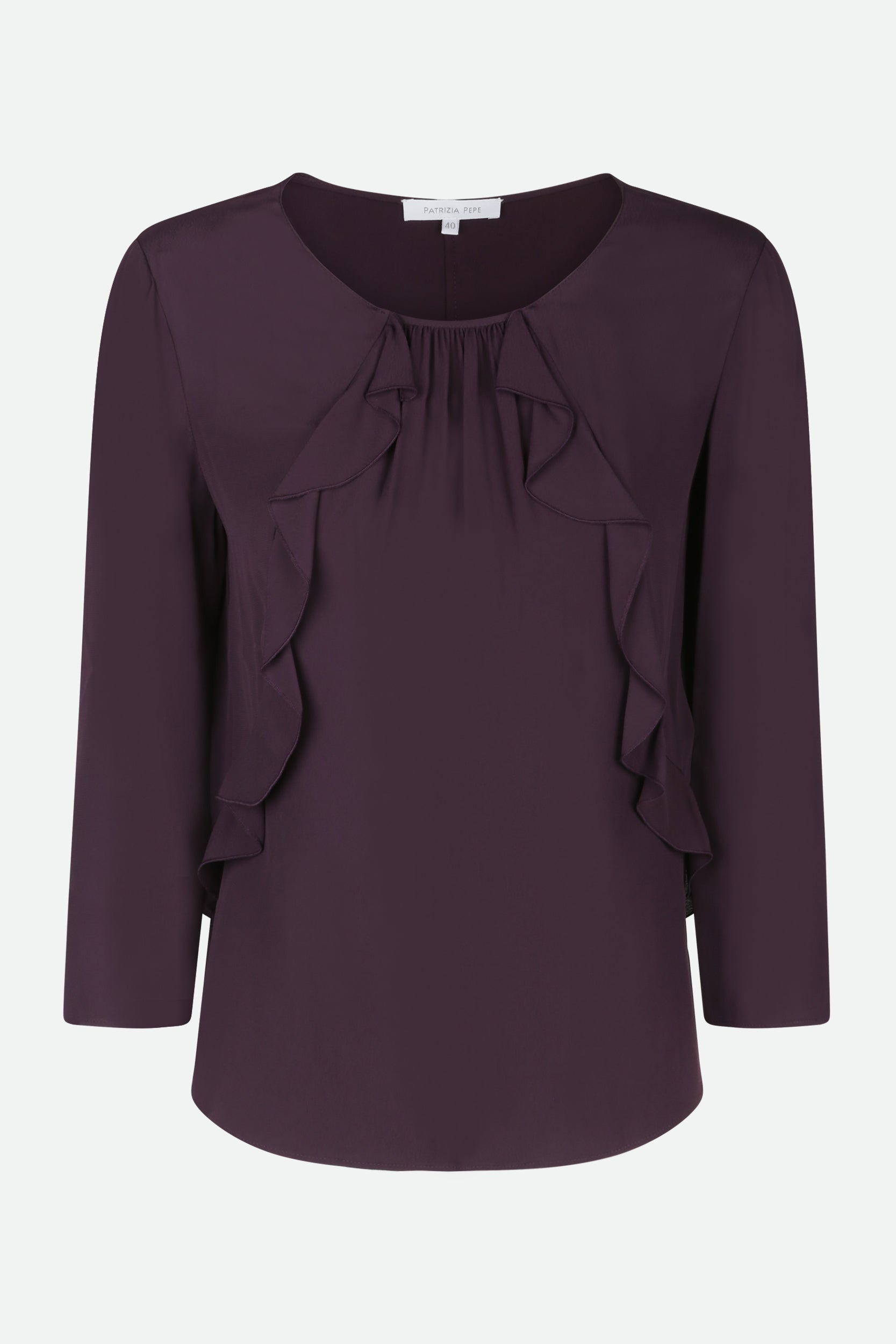 Patrizia Pepe Plum Blouse