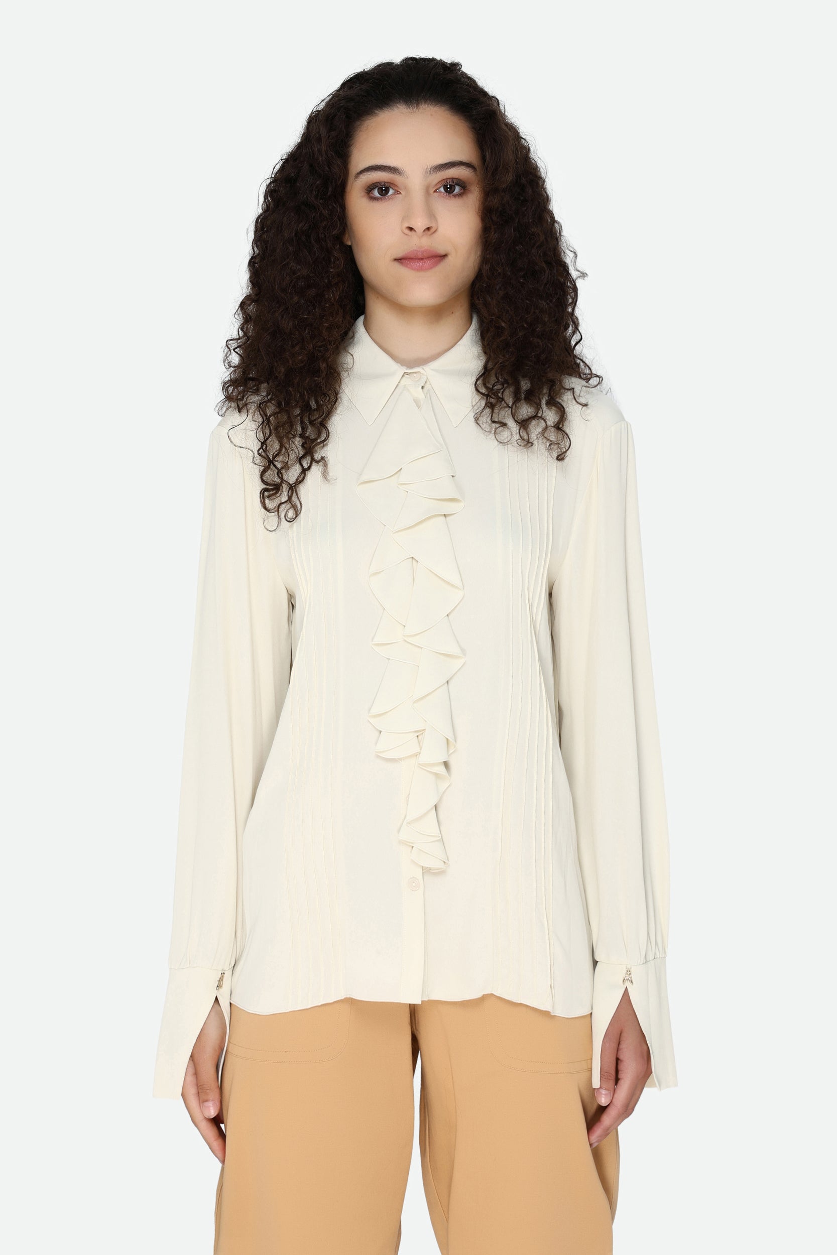 Patrizia Pepe Cream Shirt