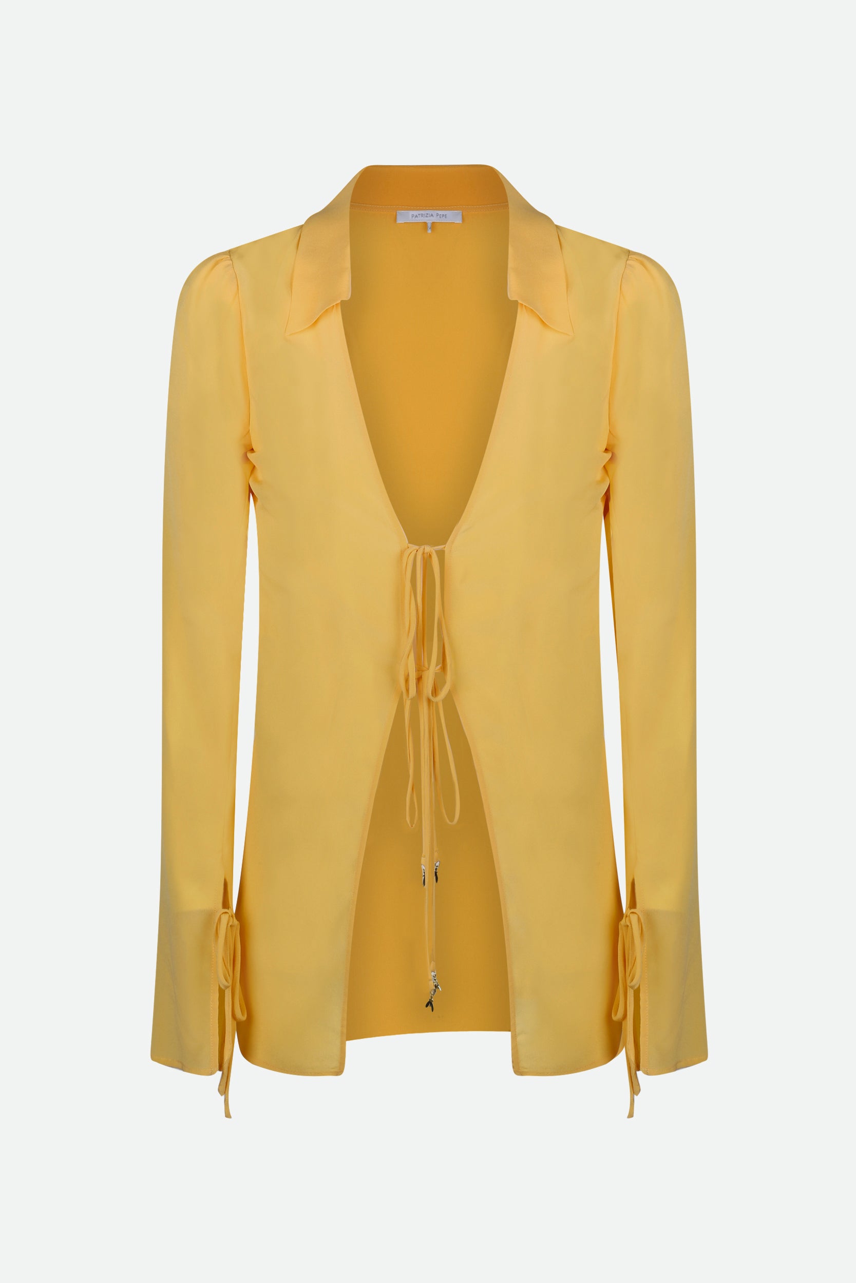 Patrizia Pepe Yellow Ochre Shirt