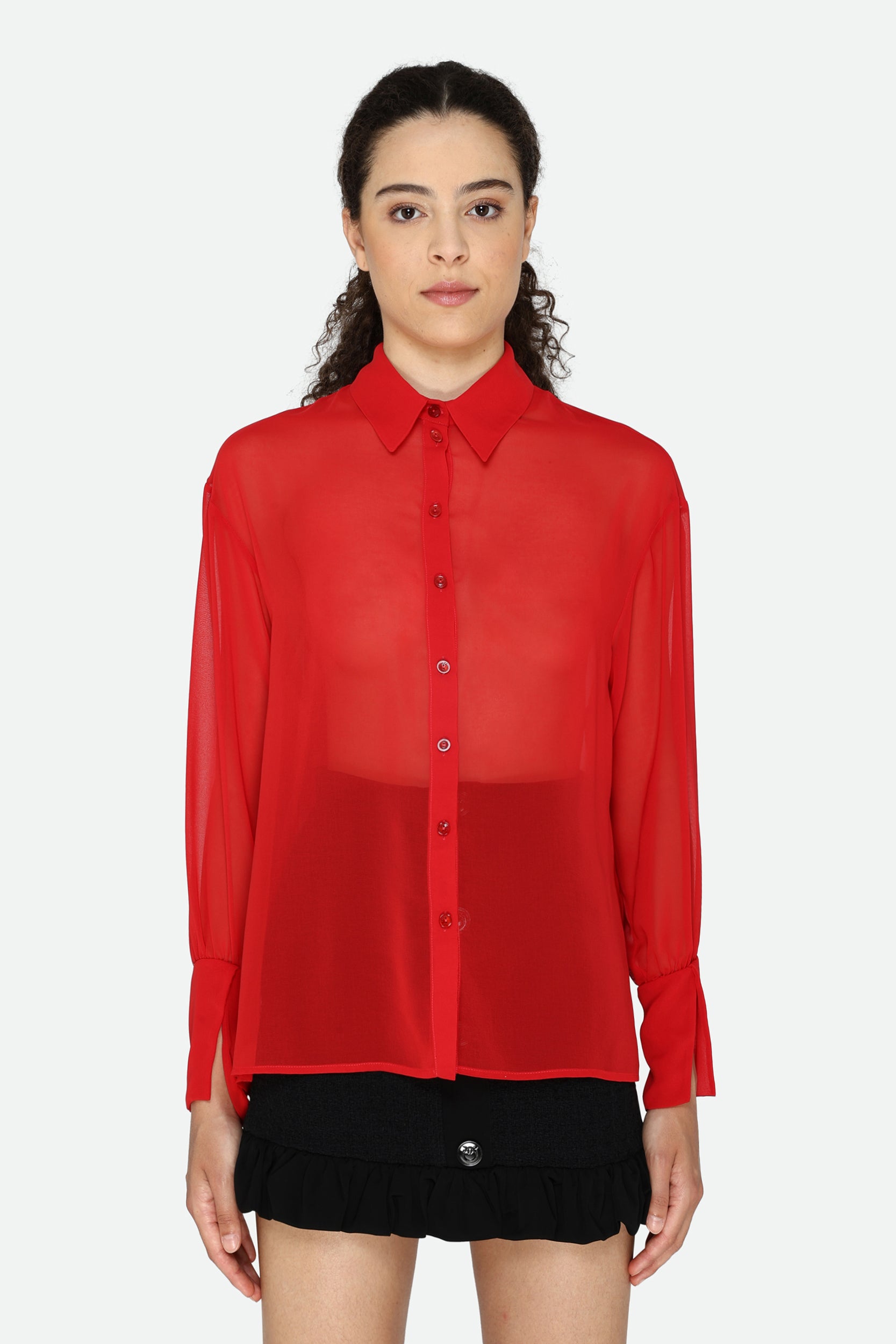 Patrizia Pepe Red Shirt