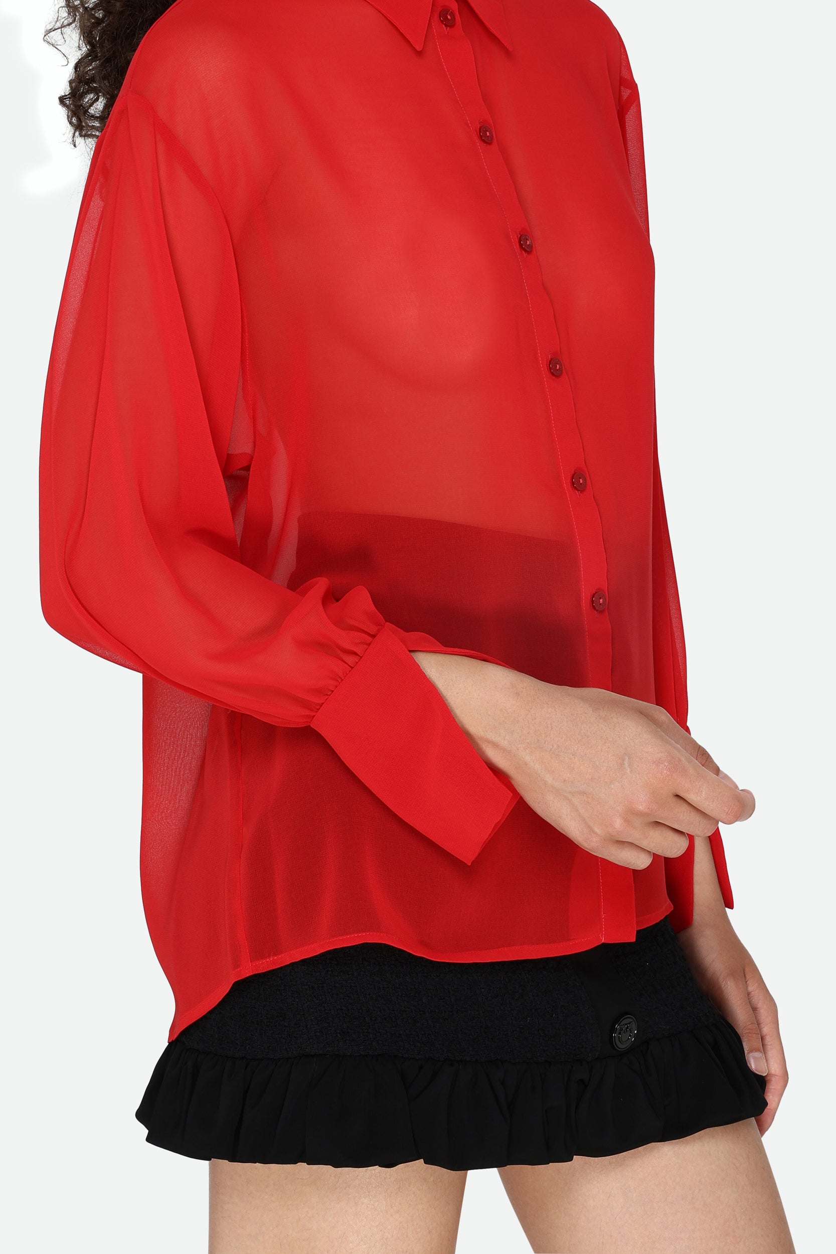 Patrizia Pepe Red Shirt