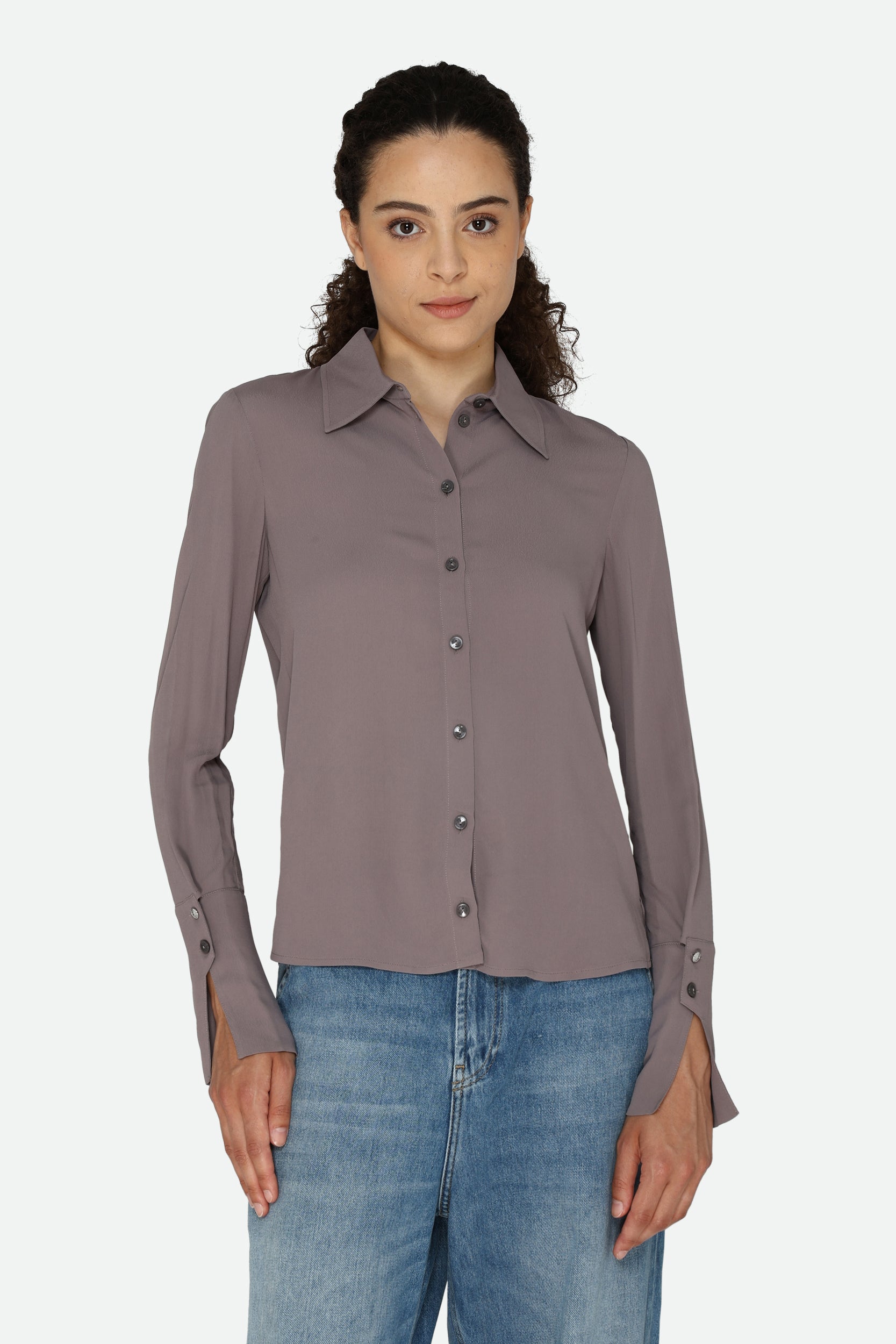 Patrizia Pepe Dove Grey Shirt