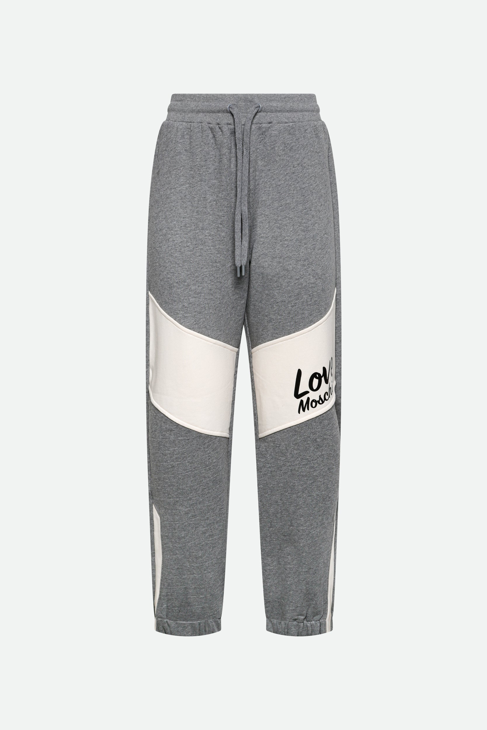 Love Moschino Gray Tracksuit Pants