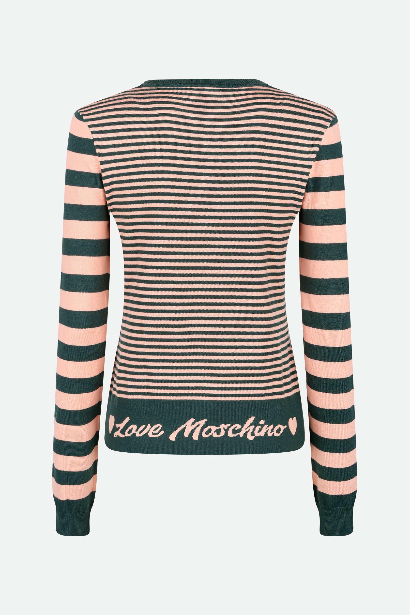 Love Moschino Maglia a Righe Multicolore