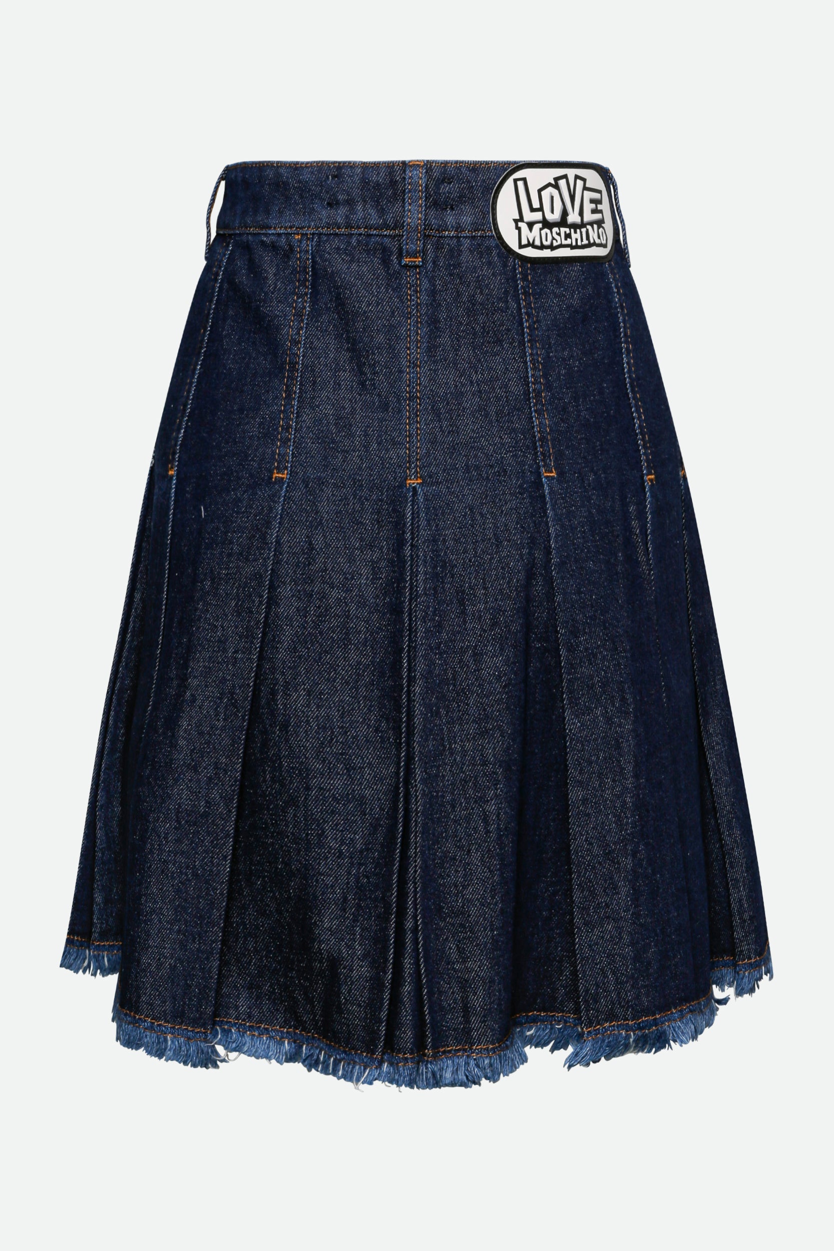 Love Moschino Blue Denim Skirt