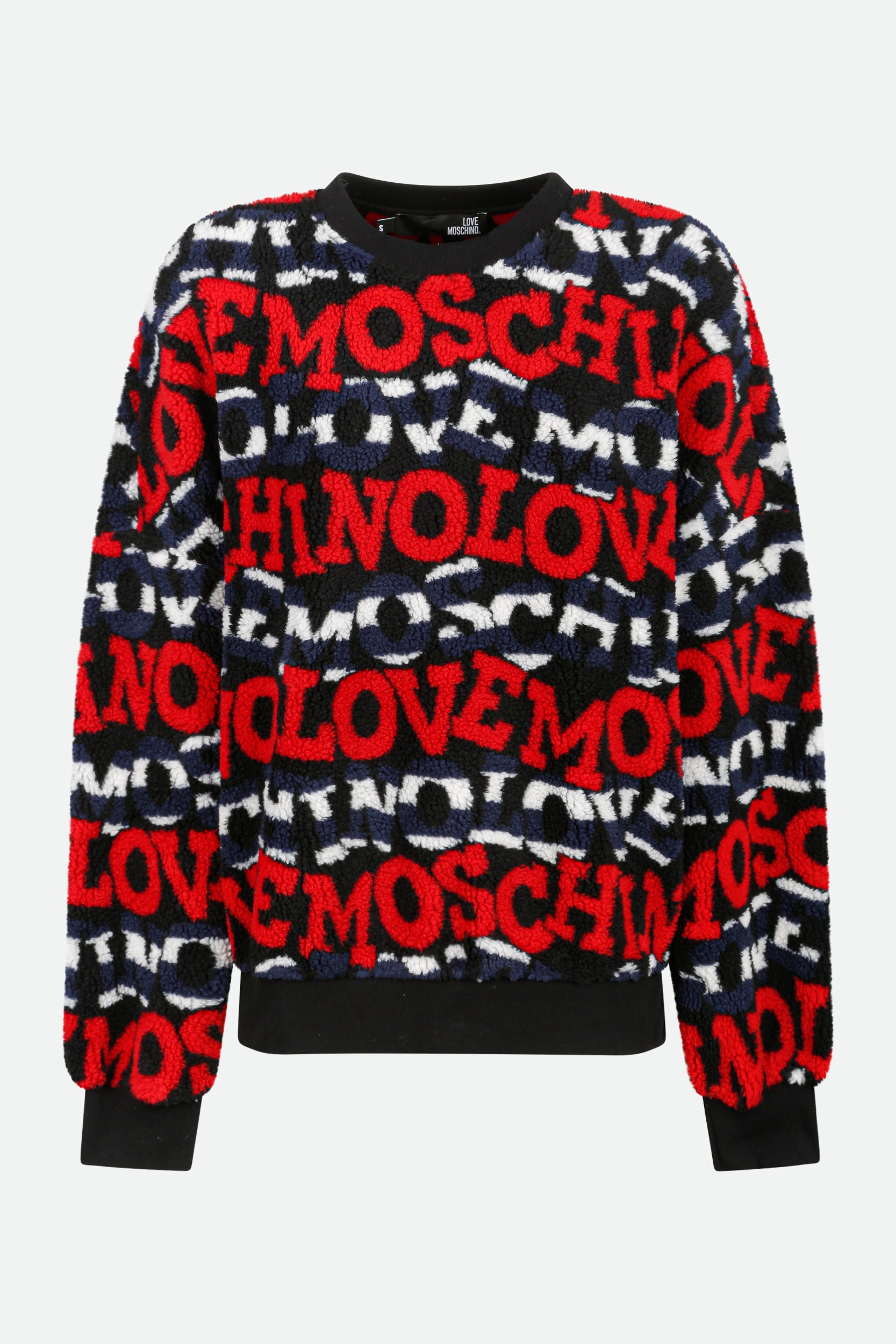 Love Moschino Felpa Pile Multicolore