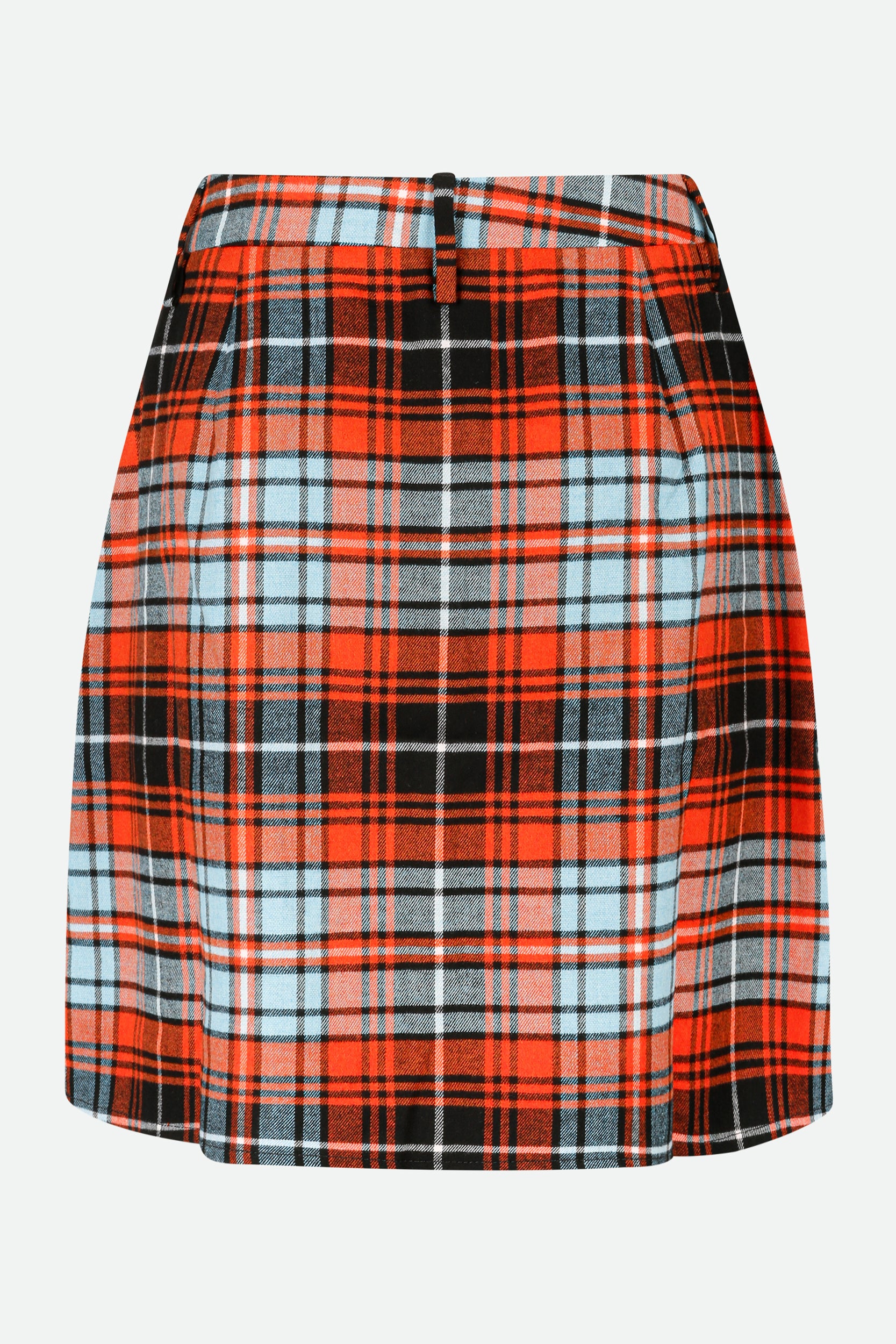 Love Moschino Multicolored Checked Skirt