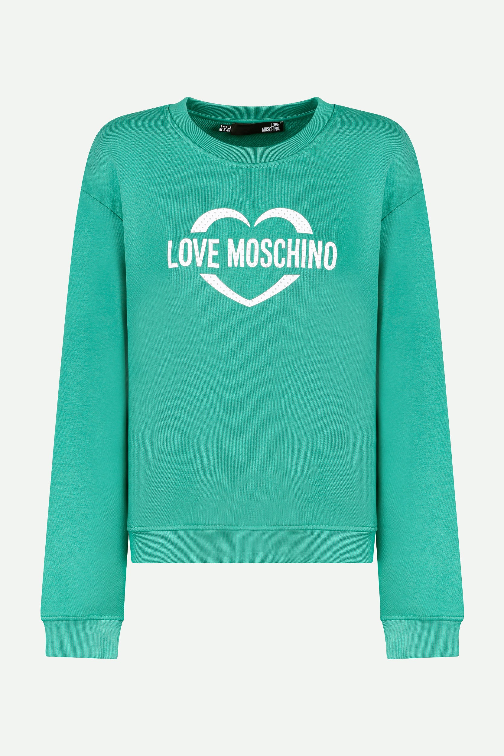 Love Moschino Aqua Green Sweatshirt