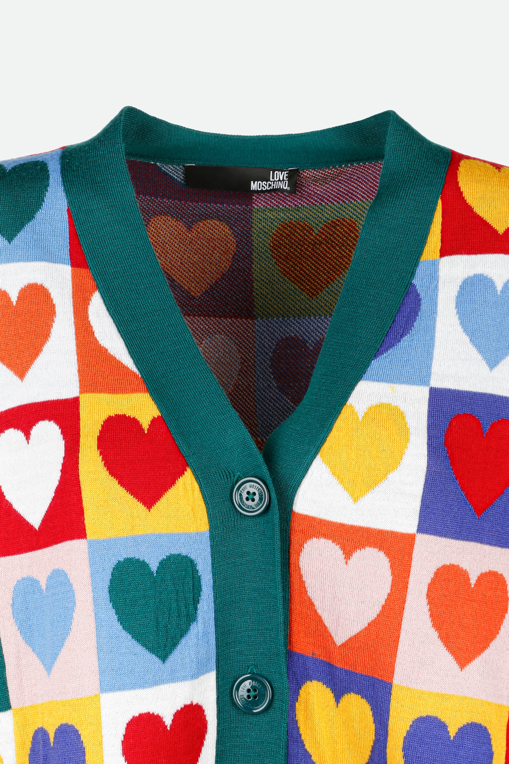 Love Moschino Multicolored Cardigan