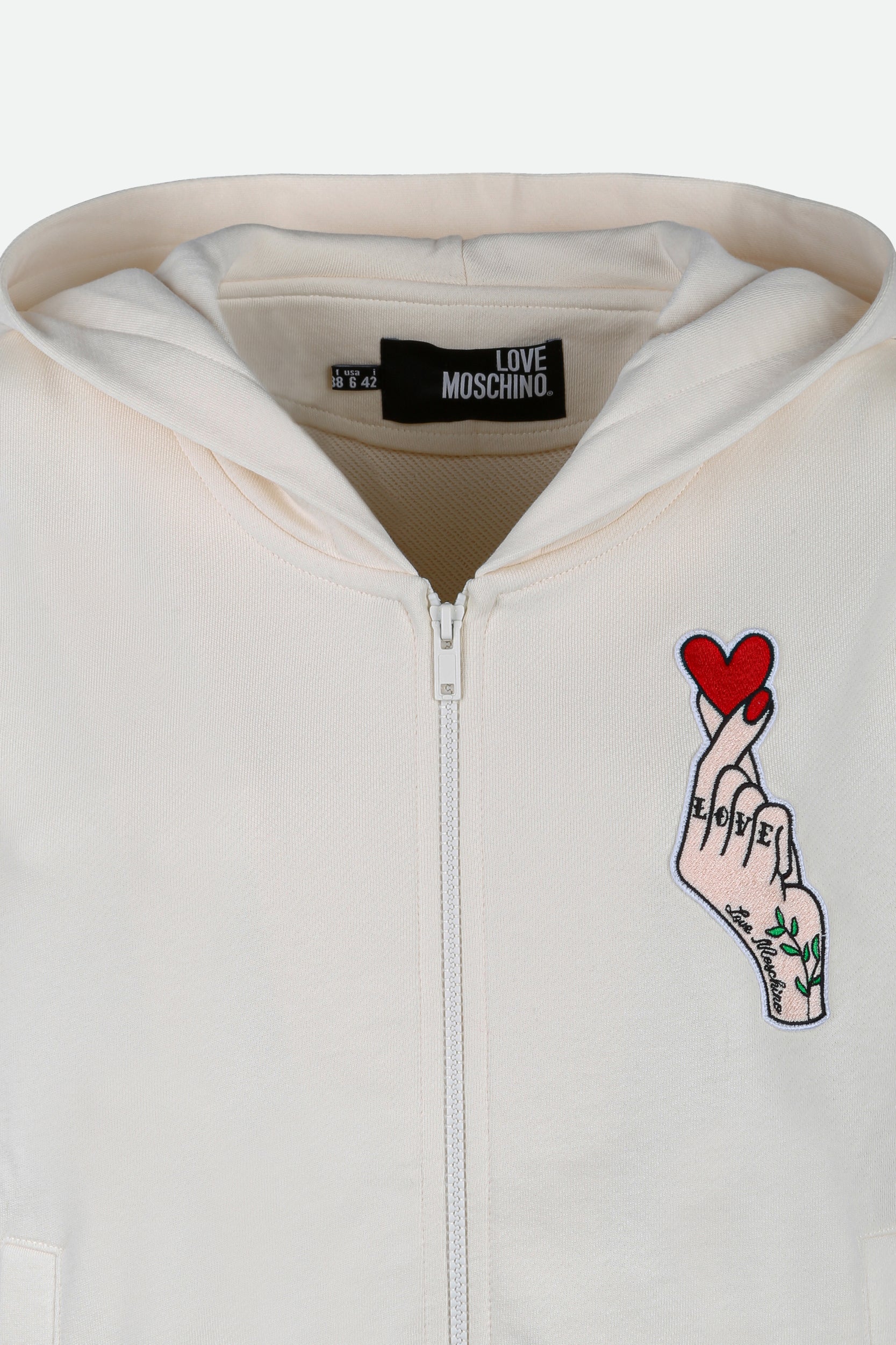 Love Moschino Cream Sweatshirt