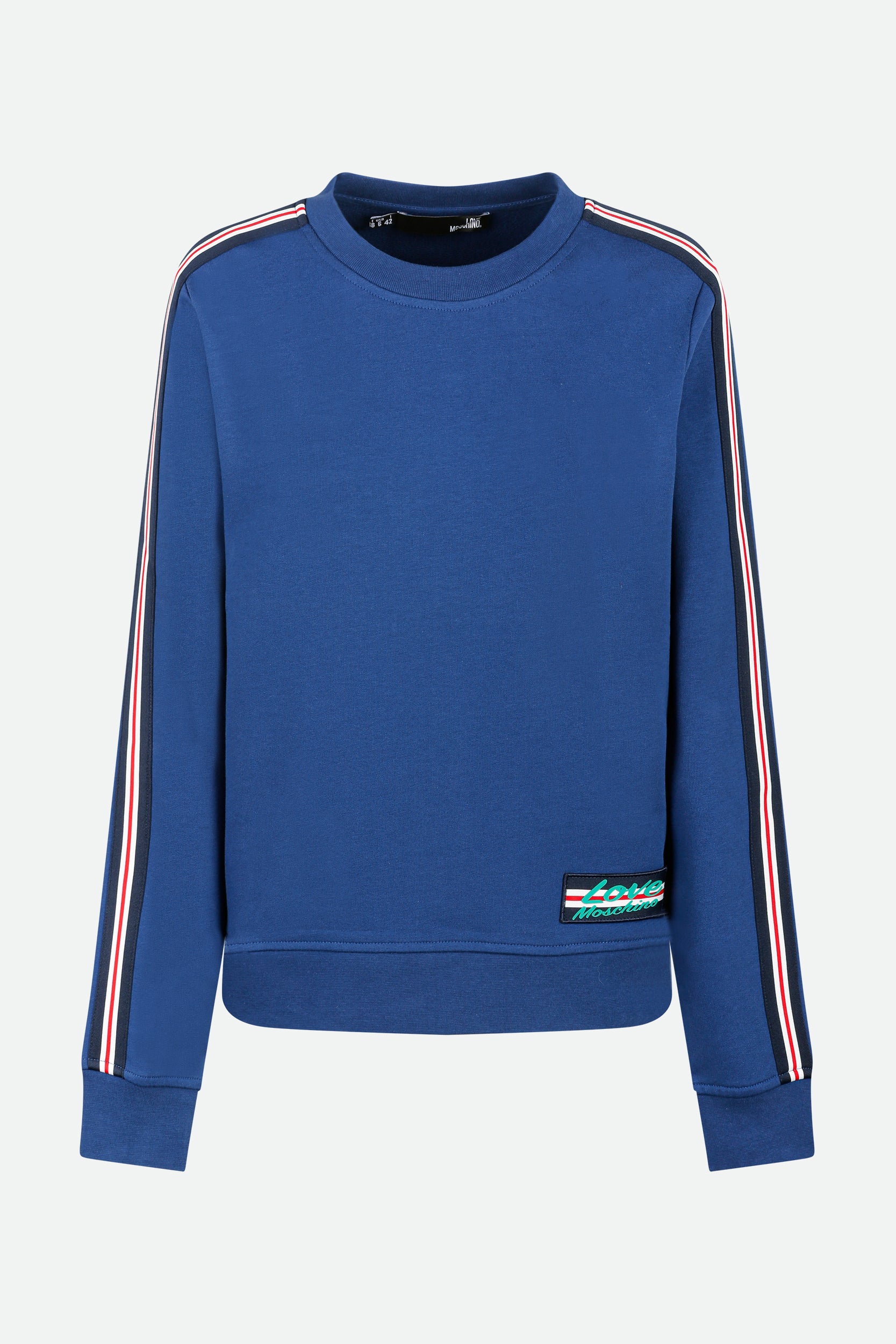 Love Moschino Blue Sweatshirt