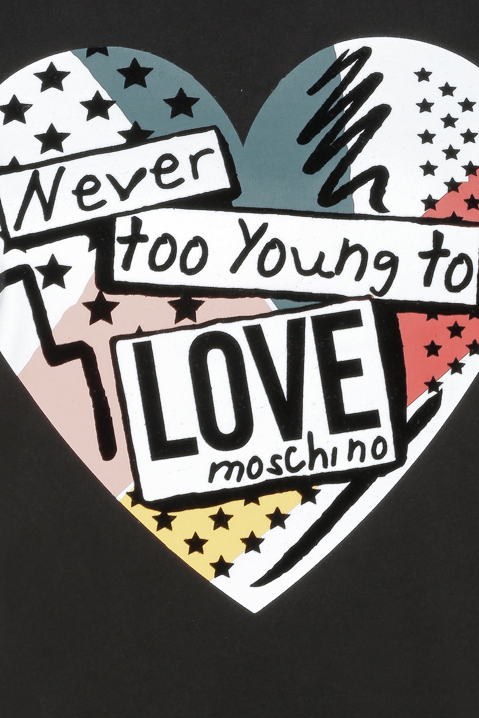 Love Moschino T-Shirt Nera