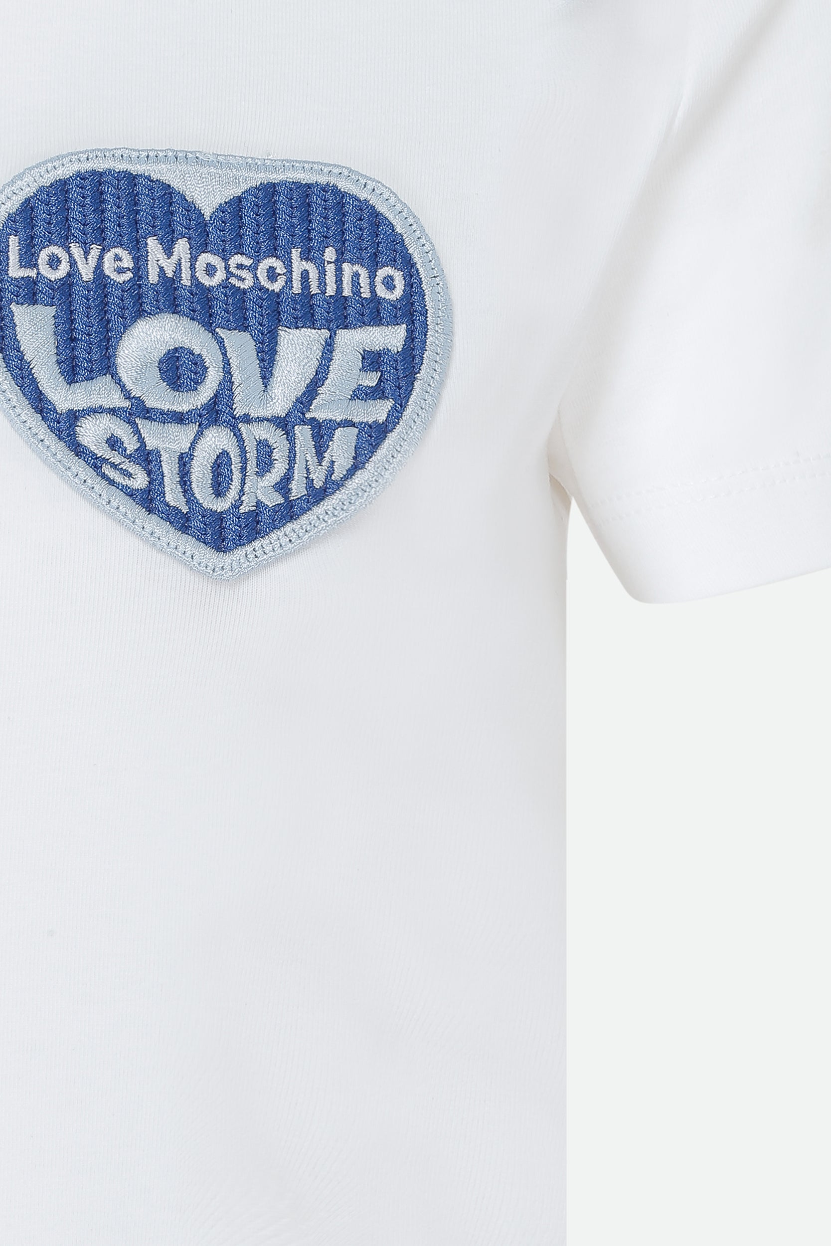 Love Moschino White T-Shirt