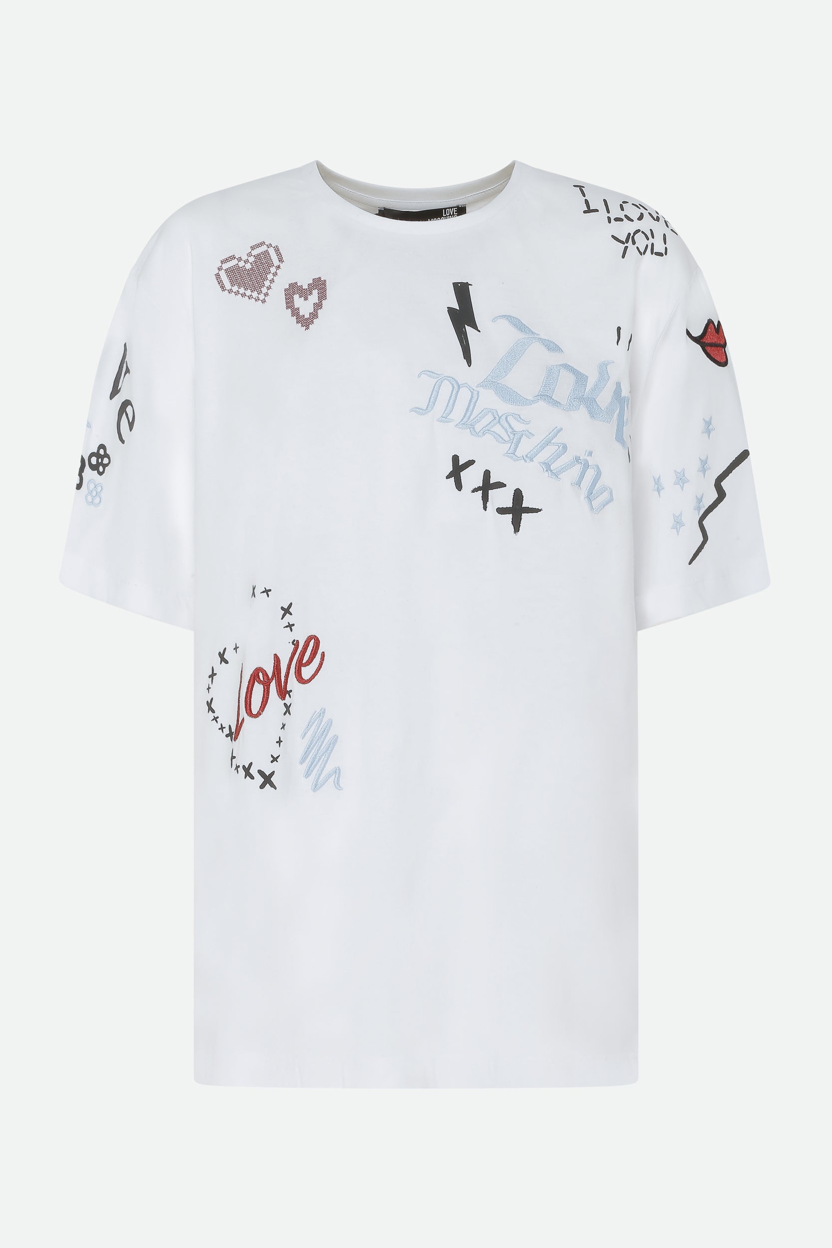 Love Moschino T-Shirt Bianca