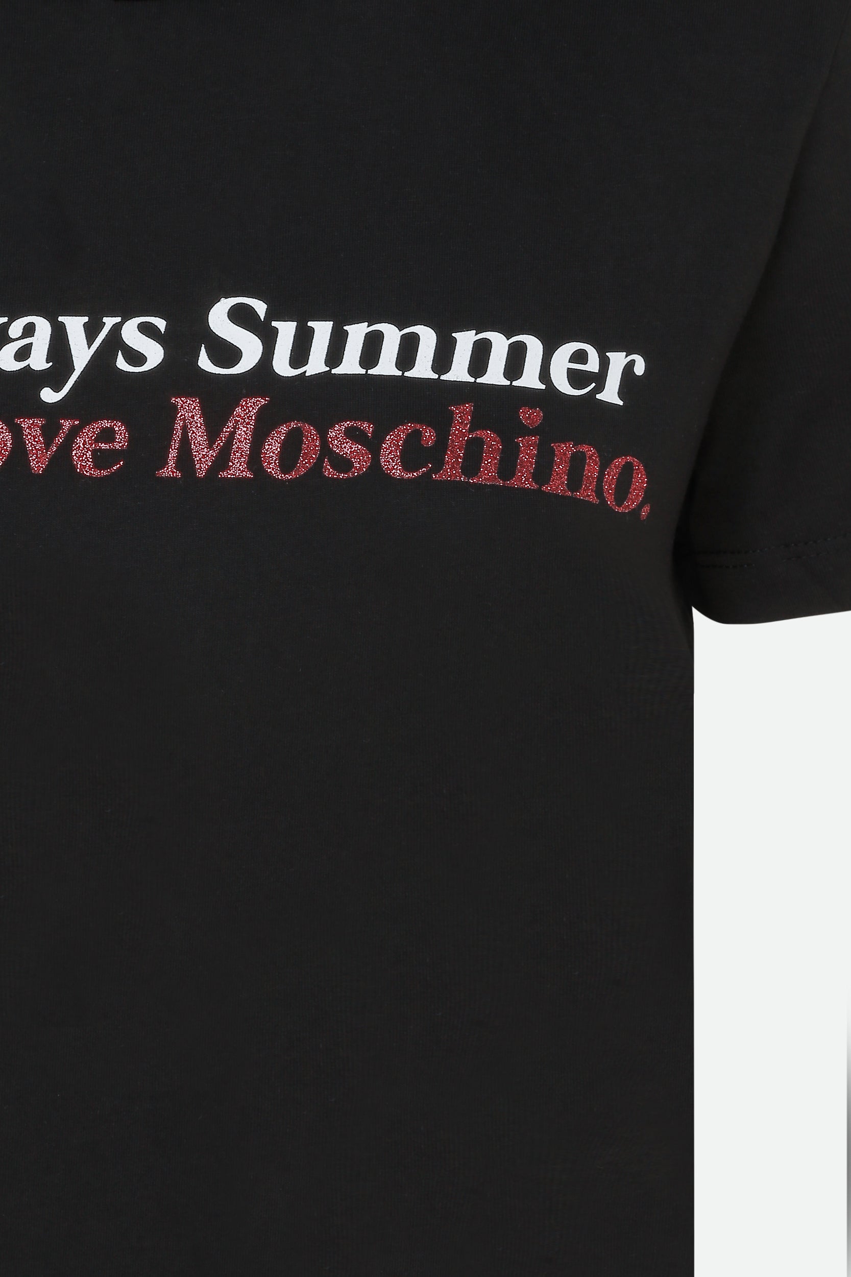 Love Moschino T-Shirt Nera