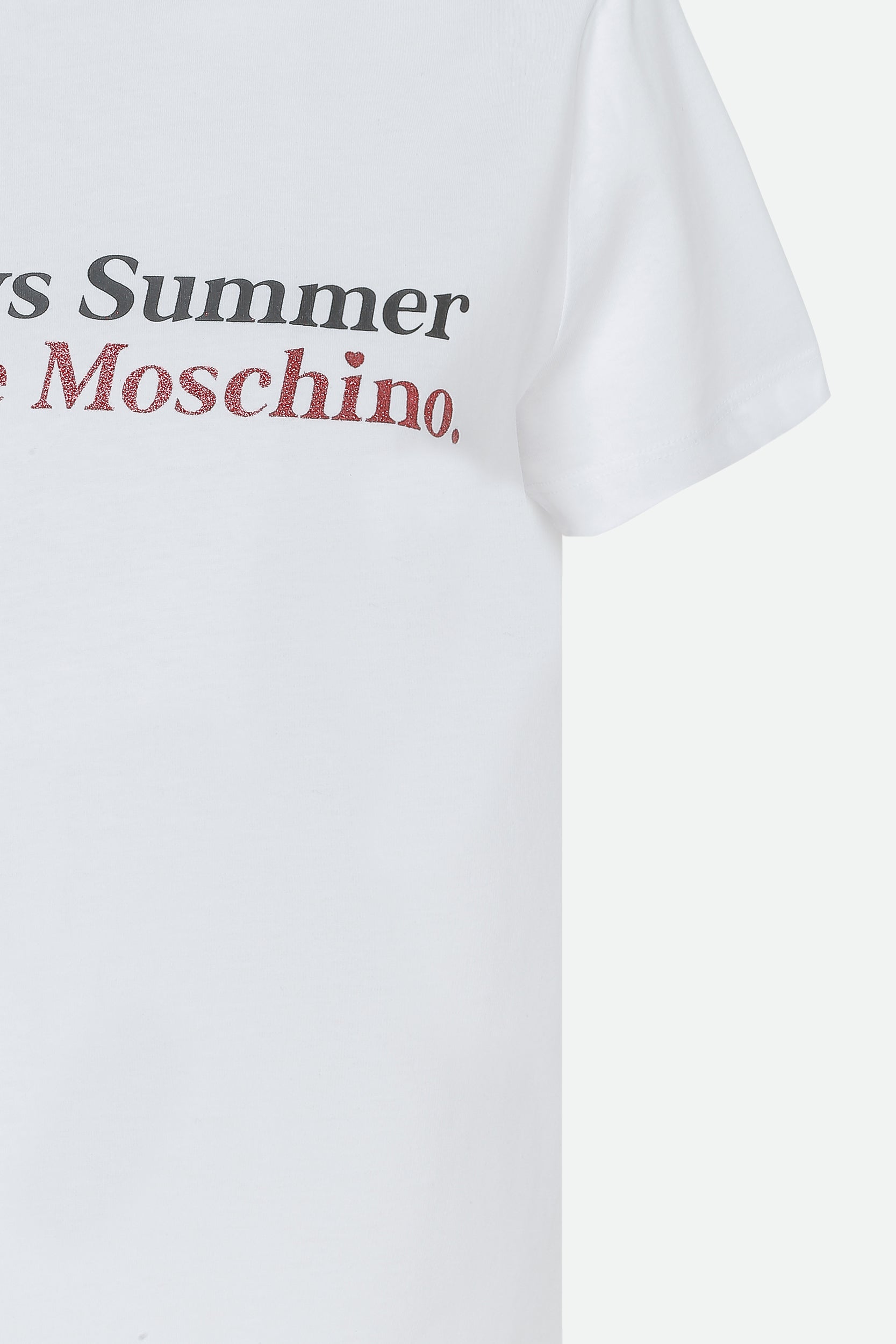 Love Moschino White T-Shirt